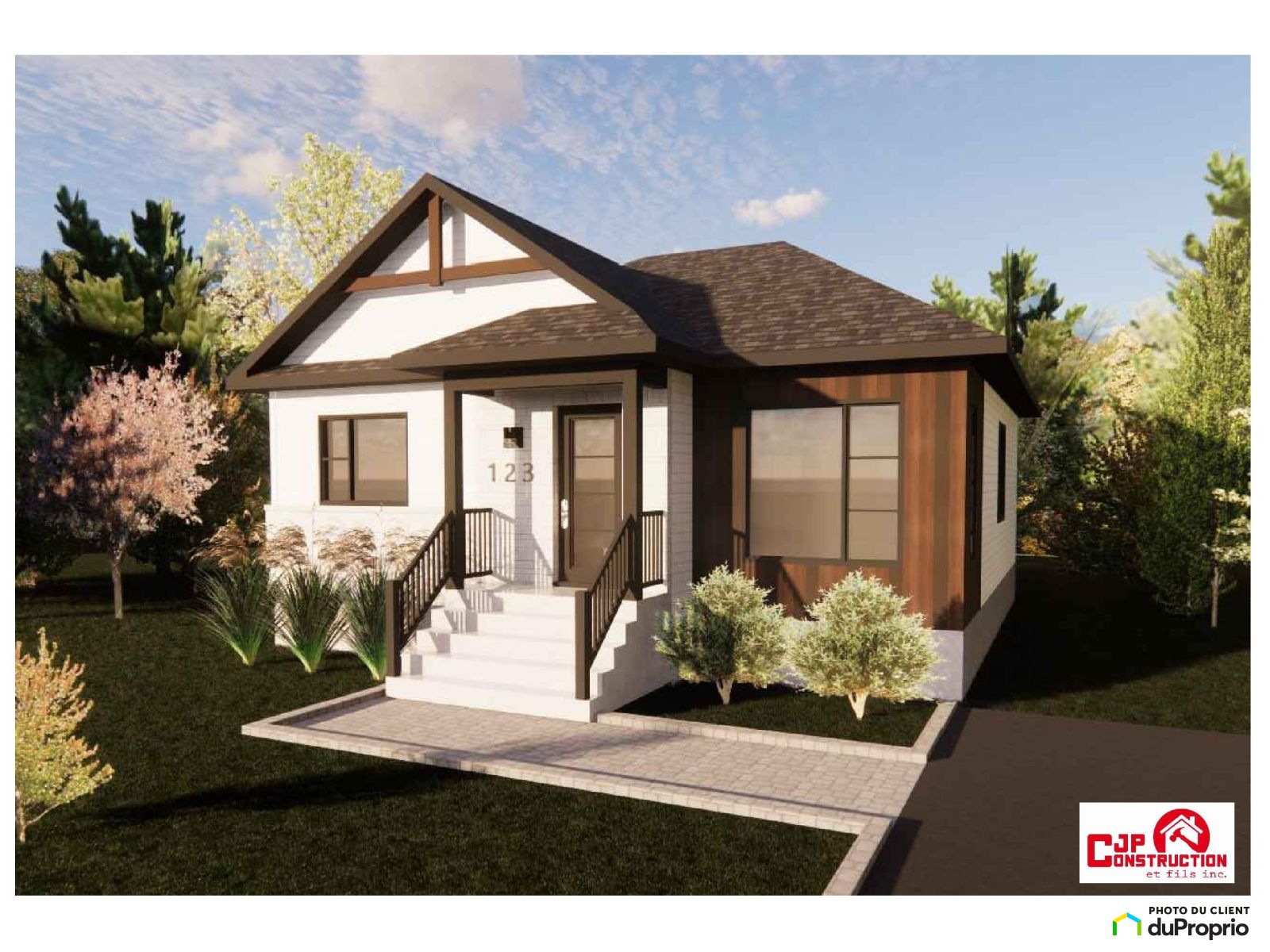 Bungalow neuf à vendre StBasileDePortneuf 2 chambres 1034620 Bungalow neuf à vendre StBasileDePortneuf 2 chambres 1034620