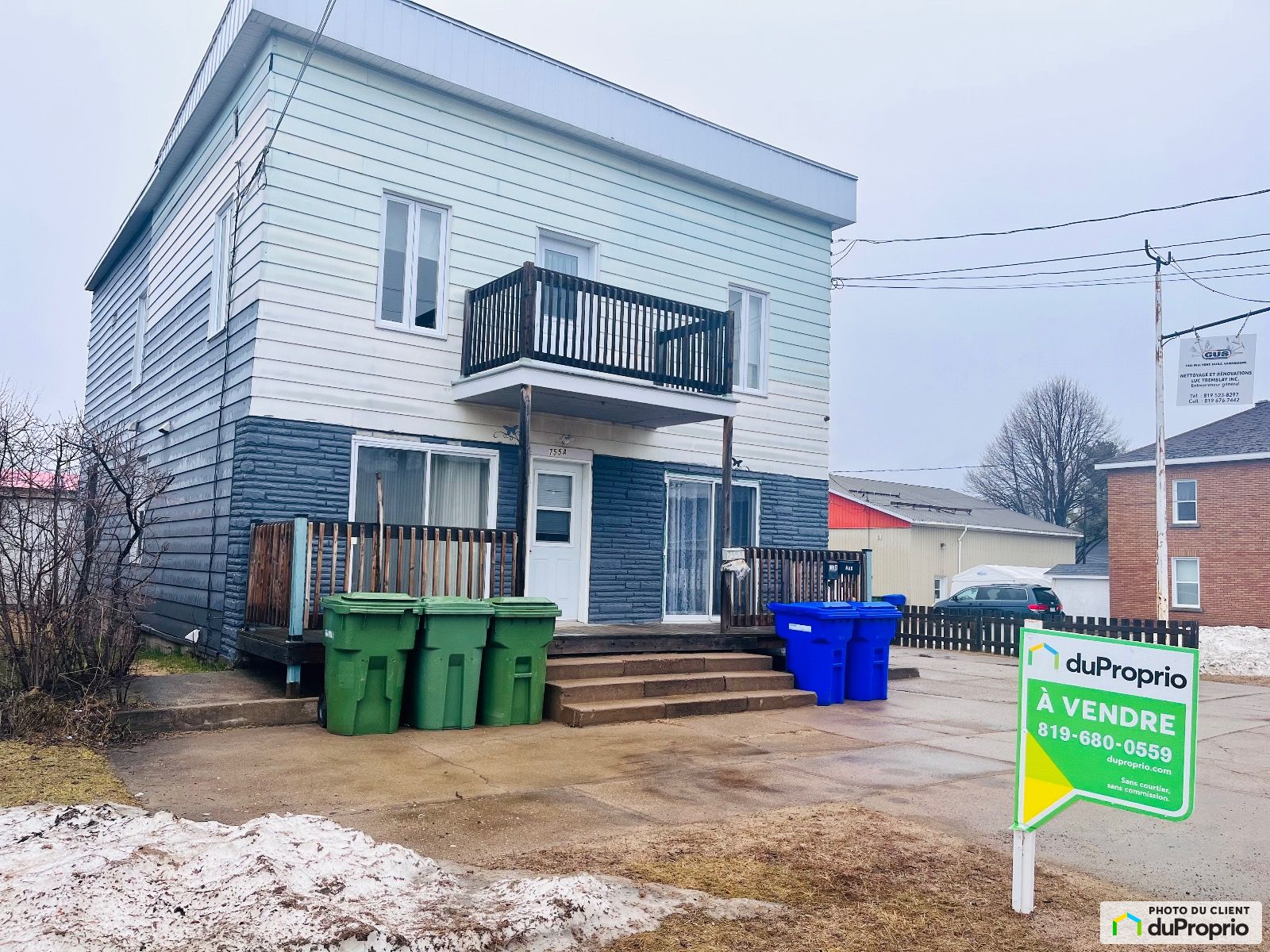 Quadruplex à vendre La Tuque 4 salles de bain 1032131
