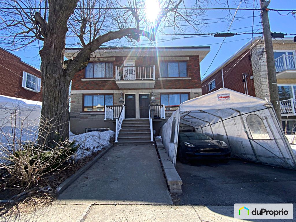 Duplex à vendre, Ahuntsic / Cartierville