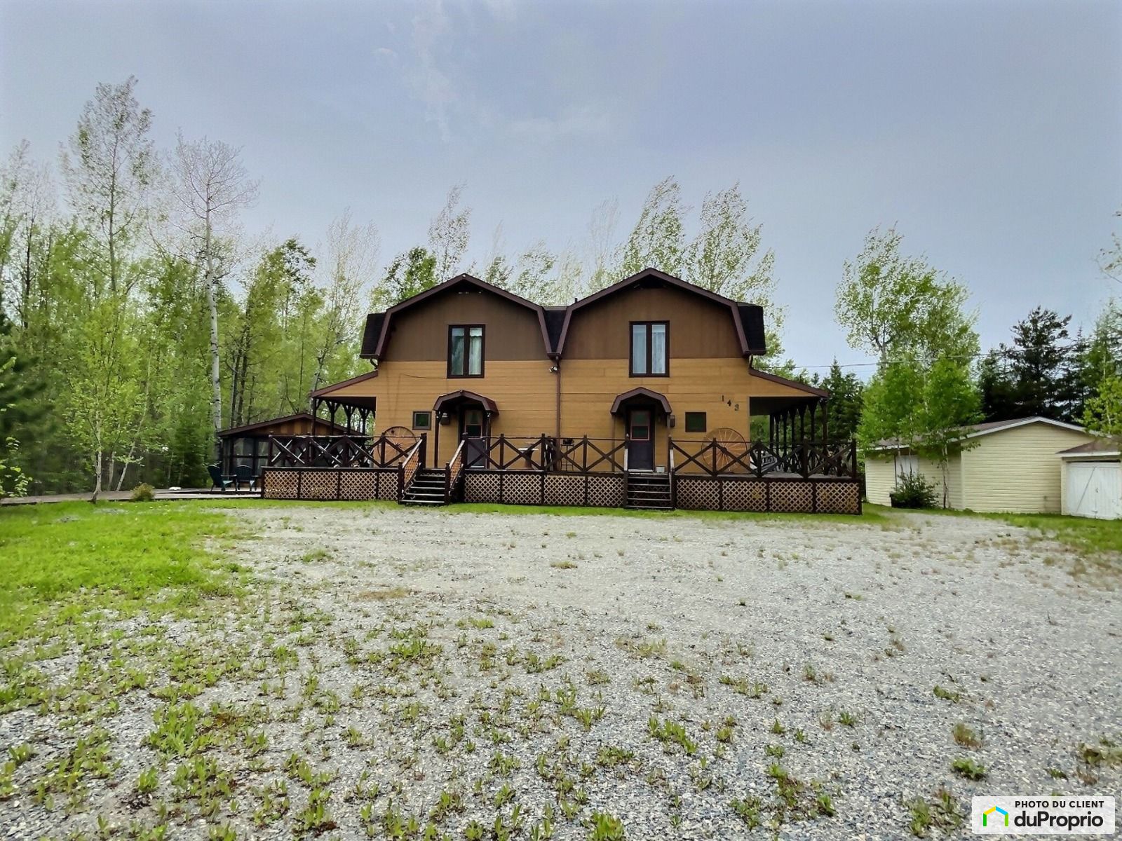 Duplex à vendre StMathieud'Harricana 5 chambres 4 salles de bain 1037908