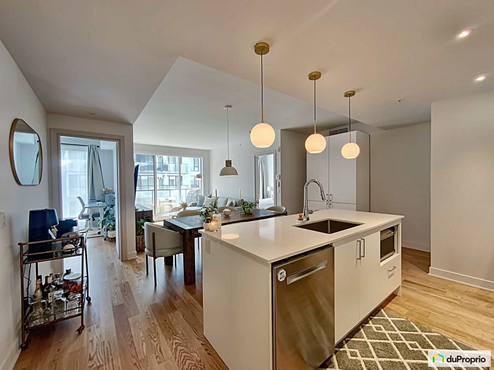 Condo à vendre Griffintown 2 chambres 2 salles de bain 1040429