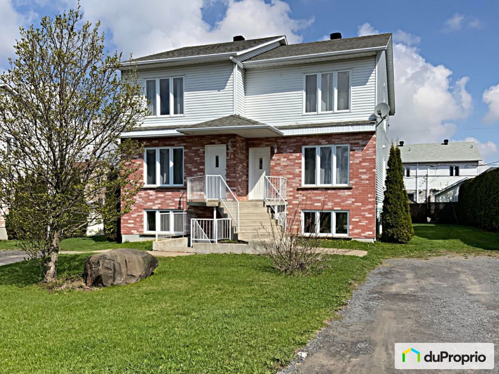 Duplex et Triplex à vendre, StJeansurRichelieu