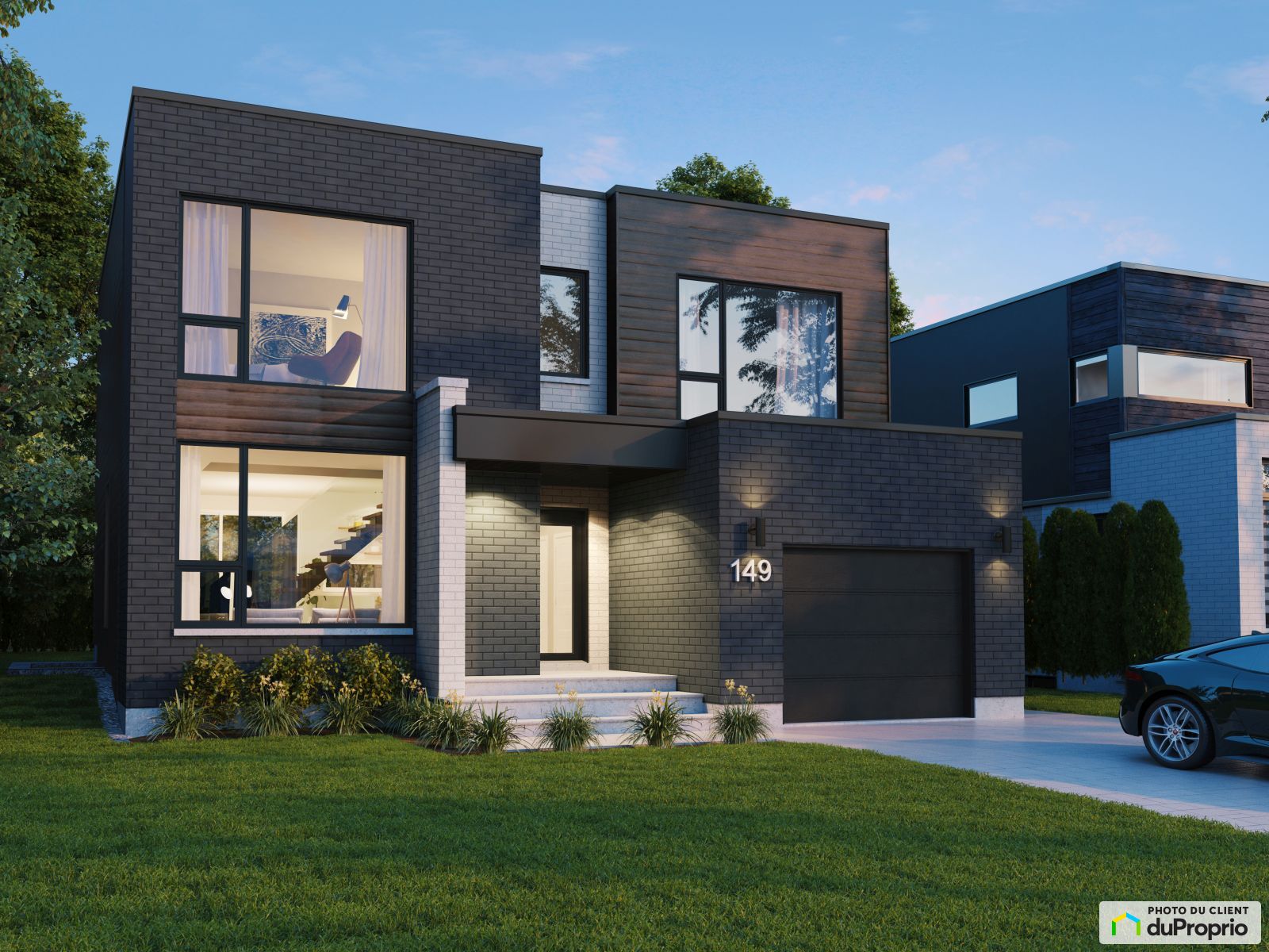 Maison 2 étages neuve à vendre SteJulie 3 chambres 2 salles de bain