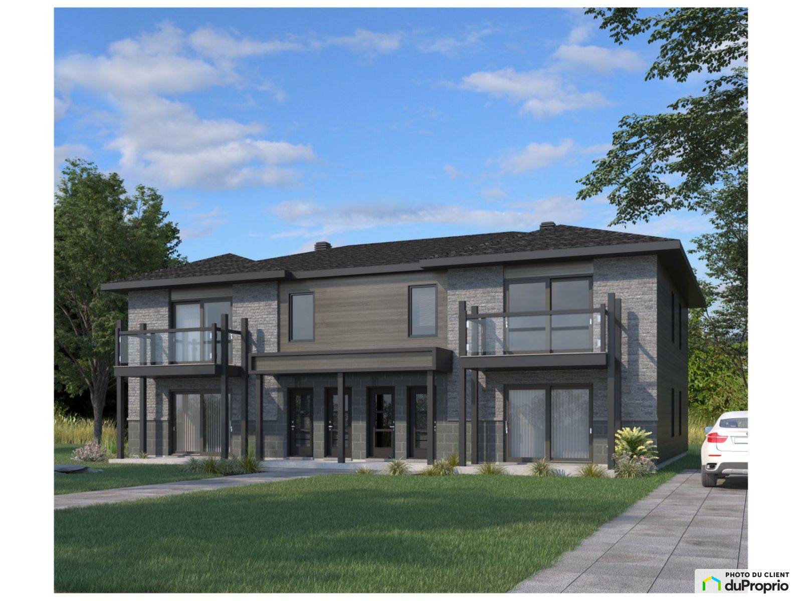 Condo neuf à vendre SteMartine 2 chambres 1 salle de bain 1041648