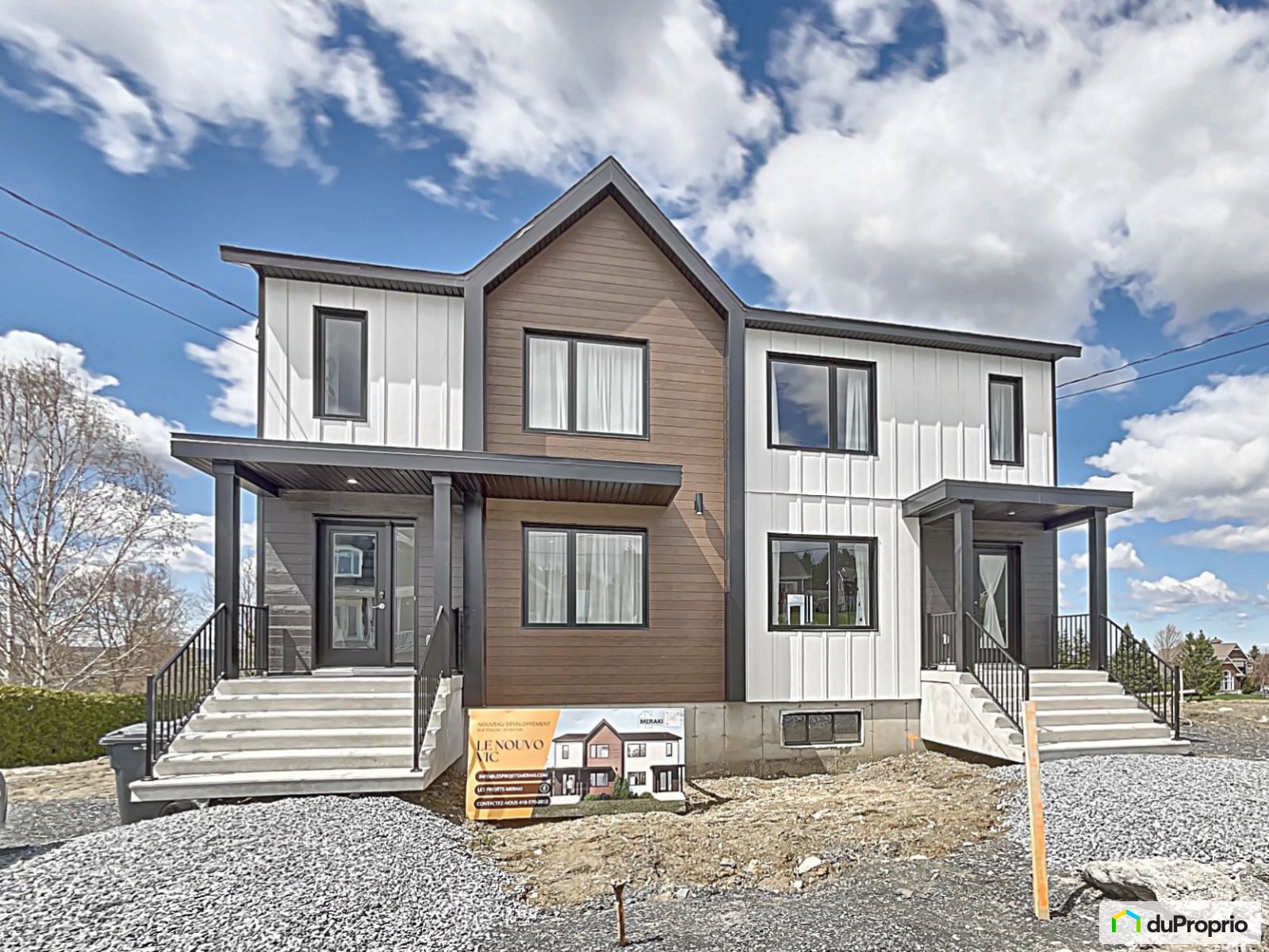 Jumelé neuf à vendre Beauceville 2 chambres 2 salles de bain 1031790