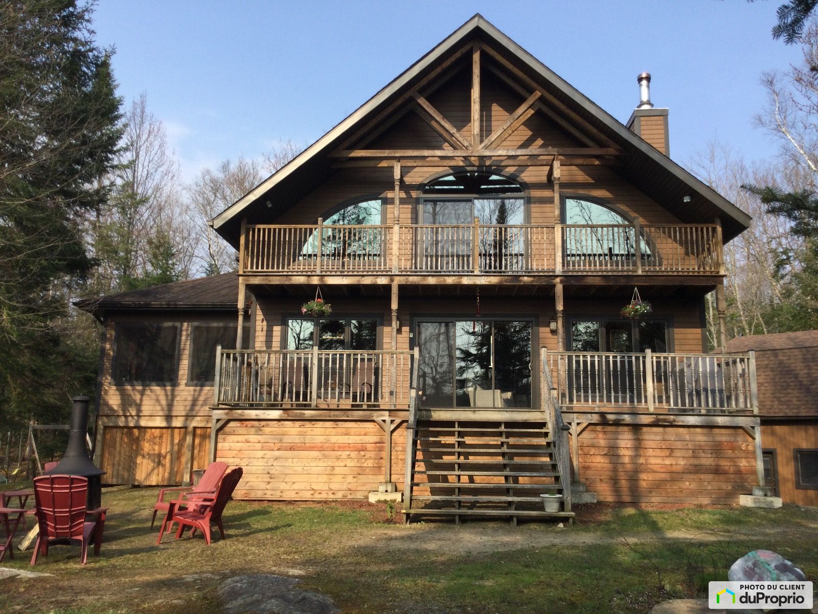 Maison 2 étages à vendre Nominingue 5 chambres 2 salles de bain 1032933