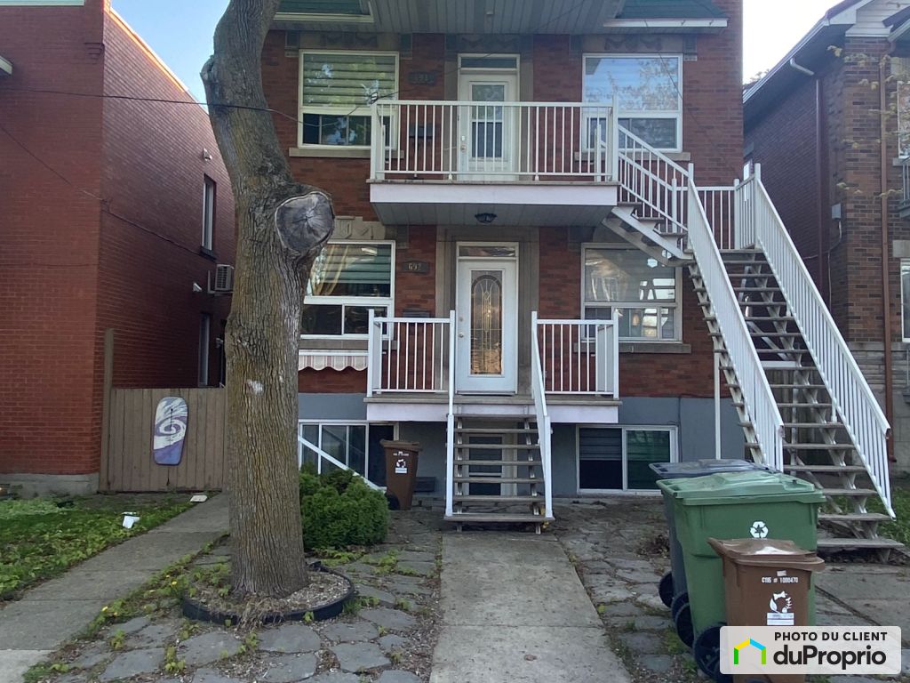 Duplex et Triplex à vendre, Montréal / l'Île