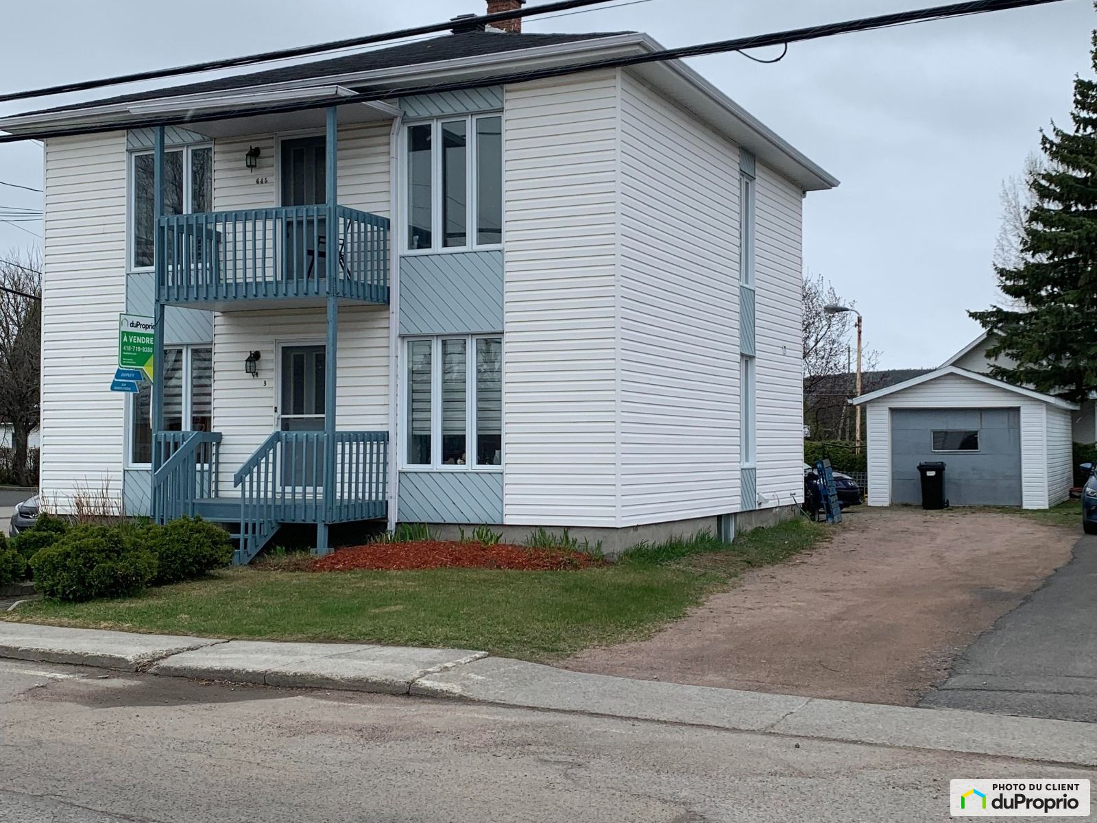 Duplex à vendre Hébertville 5 chambres 2 salles de bain 1037847