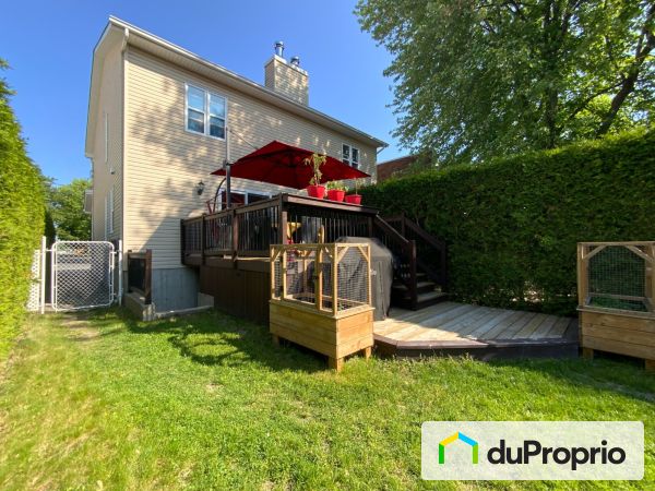 Cour arrière - 109, rue Corinne, Beloeil à vendre