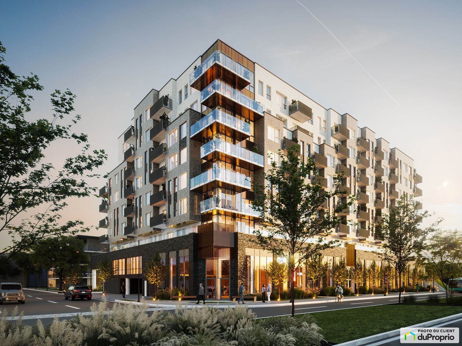 Condo neuf à vendre Candiac 1 chambre 1 salle de bain 1042621