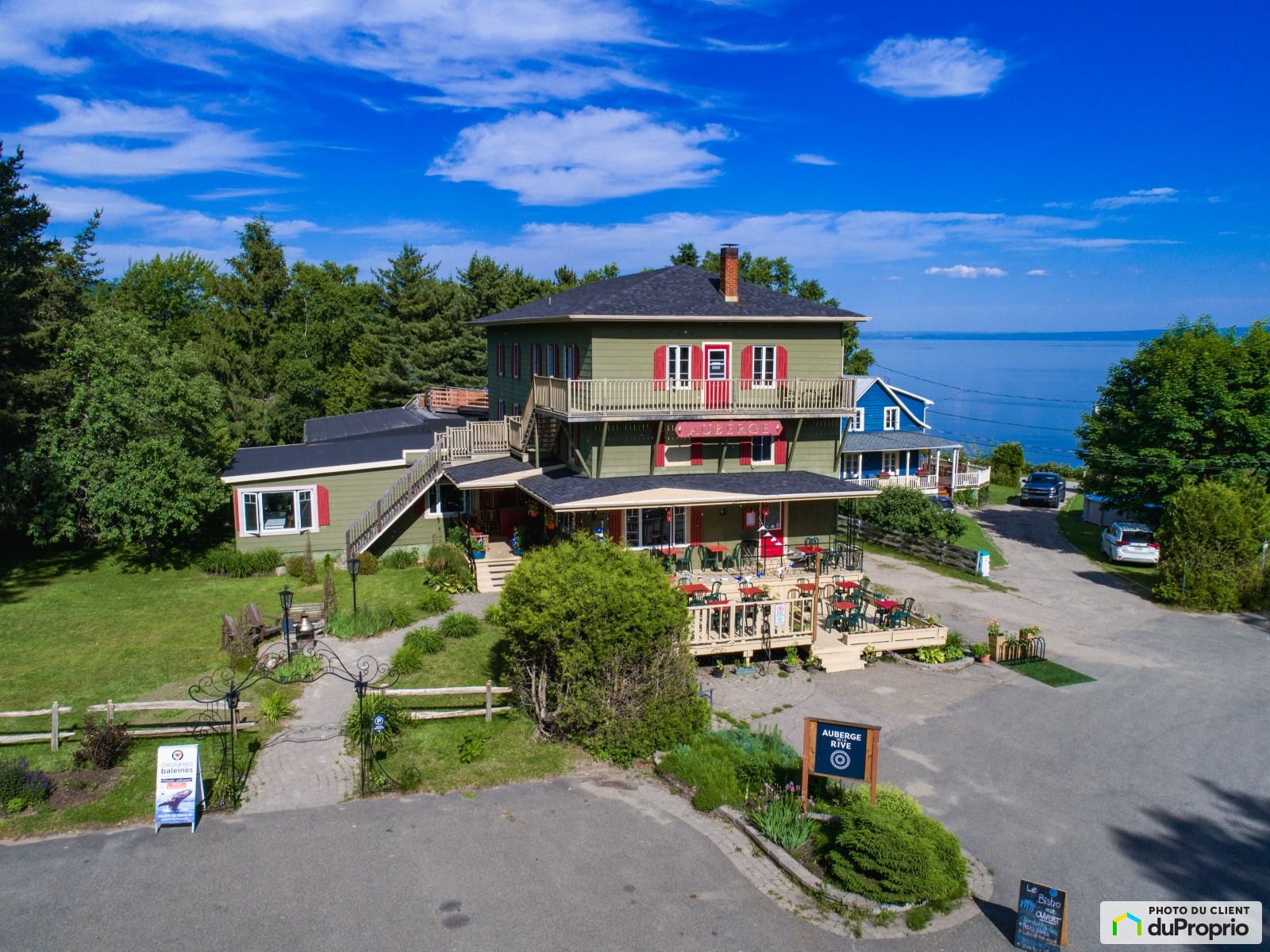 Auberge à vendre StJosephDeLaRive 18 chambres 1046160