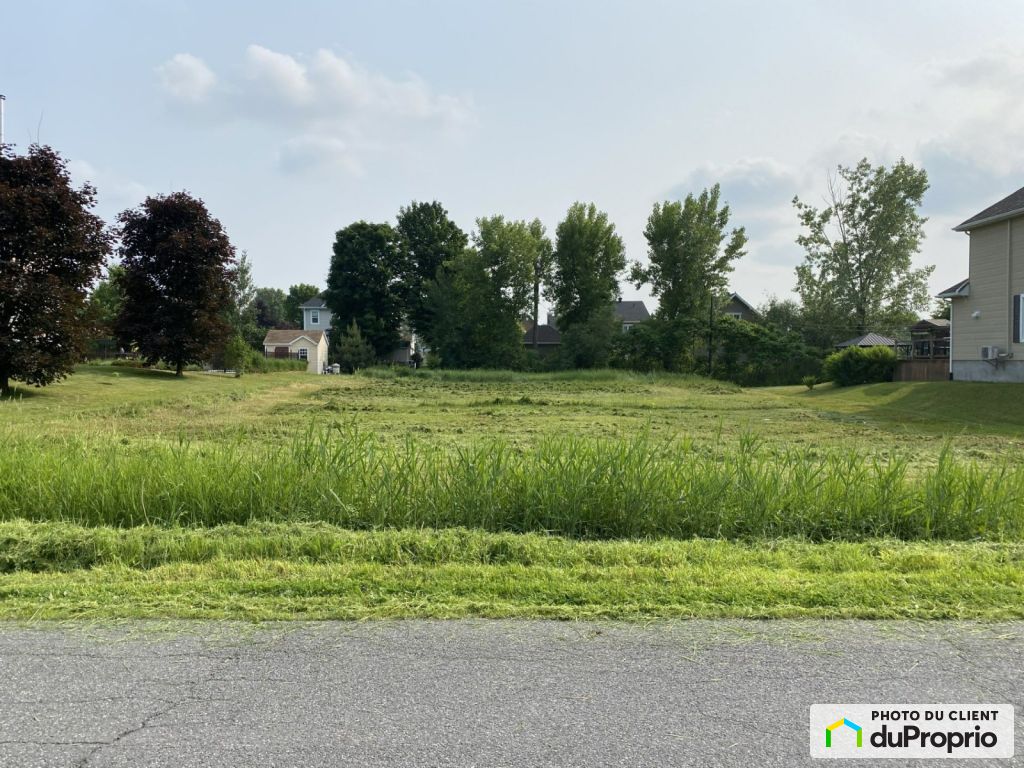 Terrains à vendre, Montérégie (RiveSud Montréal)