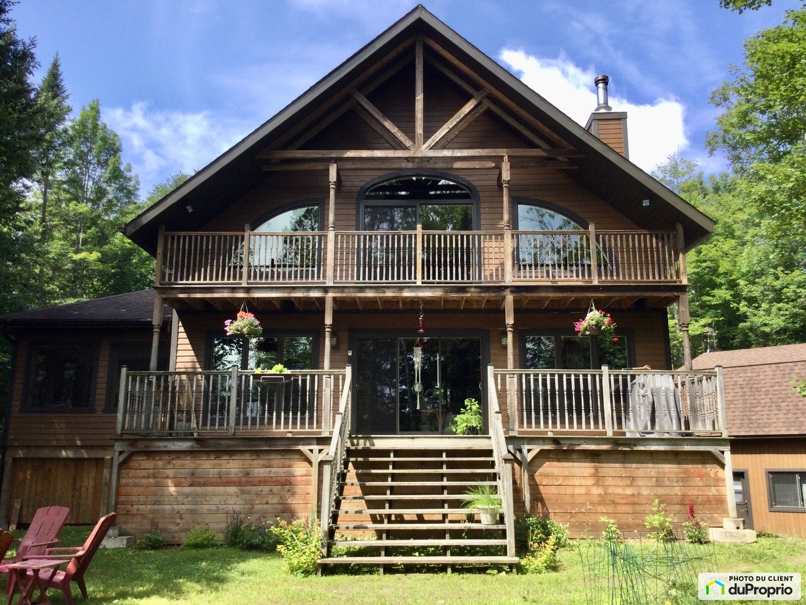 Maison 2 étages à vendre Nominingue 5 chambres 2 salles de bain 1032933