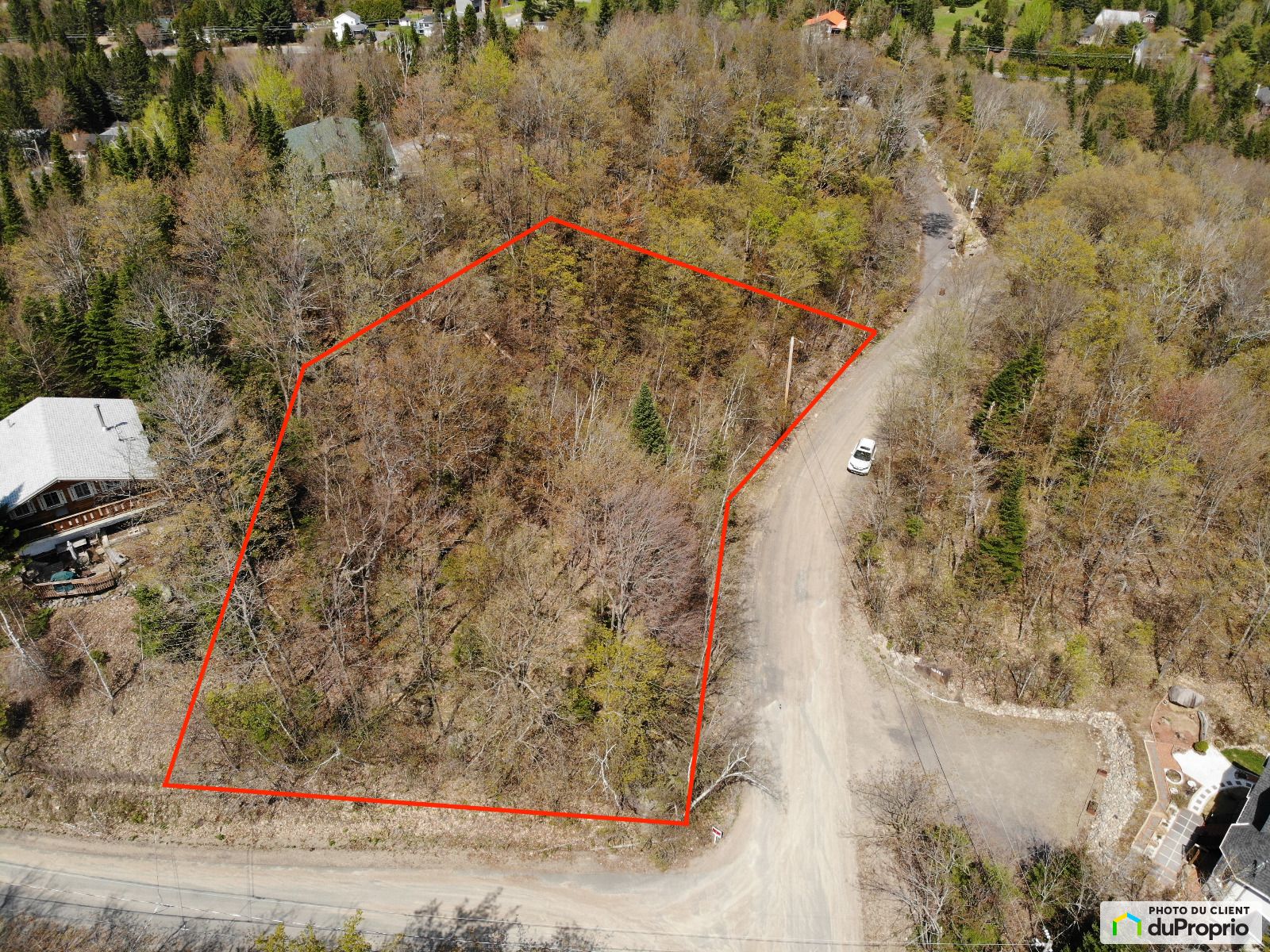 Terrain résidentiel à vendre ValDavid 1048177