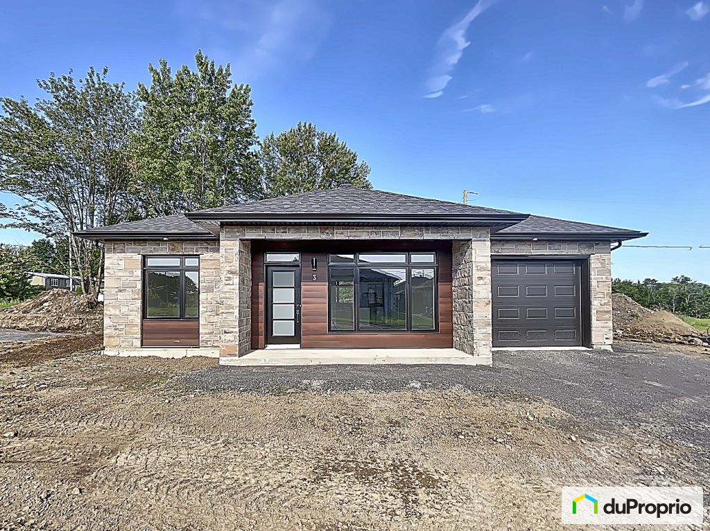 New Bungalow for sale StBernardDeLacolle 2 bedrooms 1049491