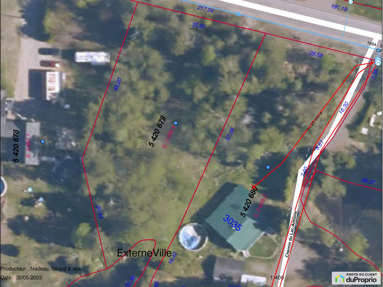 Terrain résidentiel à vendre Jonquière (Shipshaw) 1051007