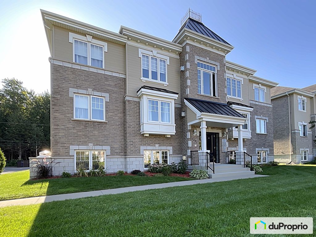 Condo à vendre Terrebonne (La Plaine) 2 chambres 1 salle de bain 1051919