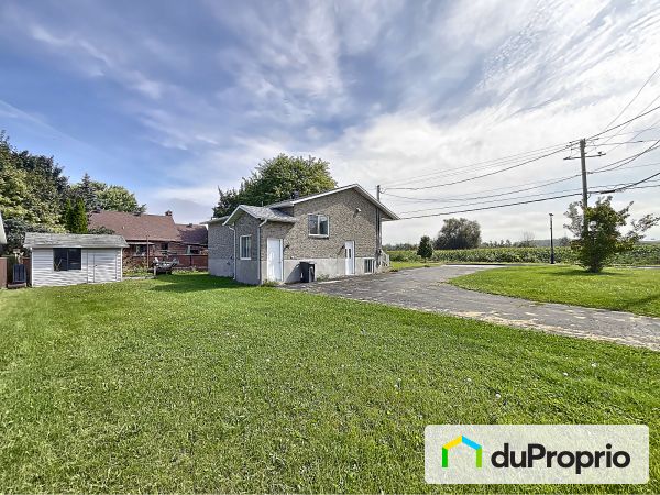 Rear View - 255 chemin du Canal, Beauharnois (Melocheville) for sale