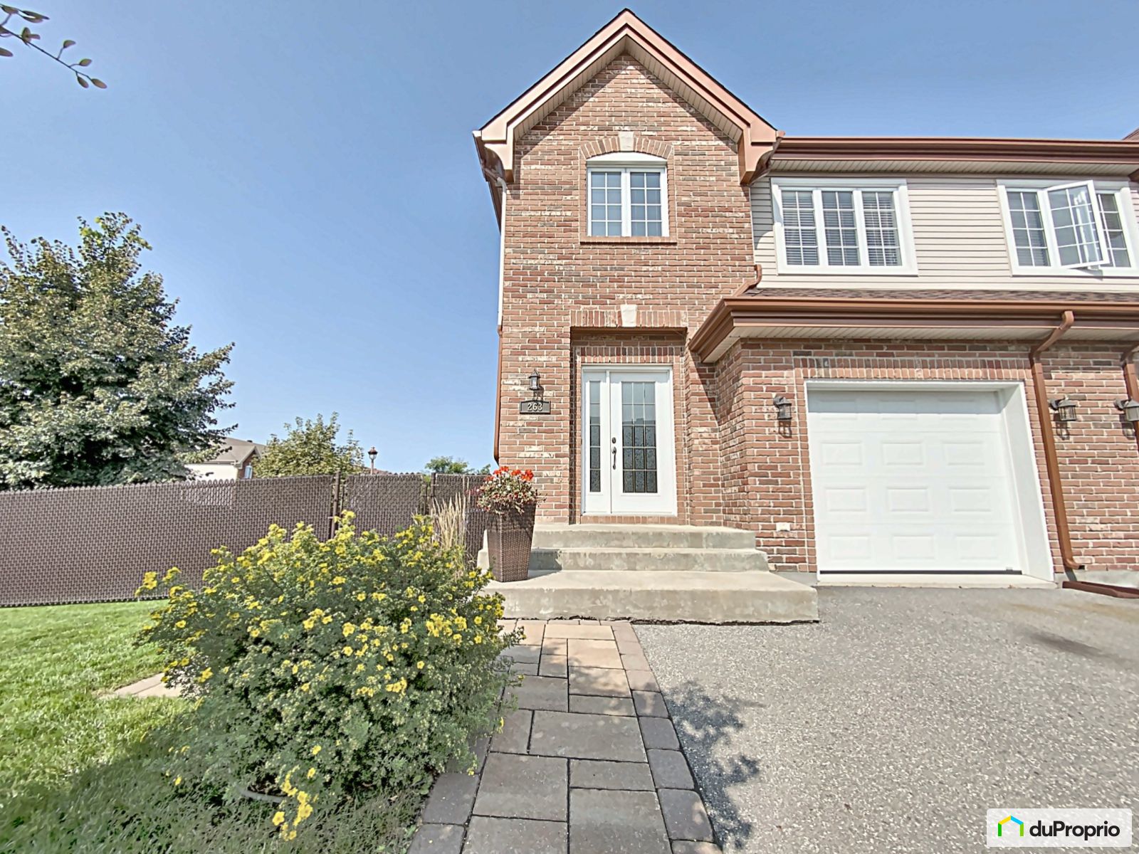 Semidetached for sale VaudreuilDorion 3 bedrooms 1 bathroom 1053638