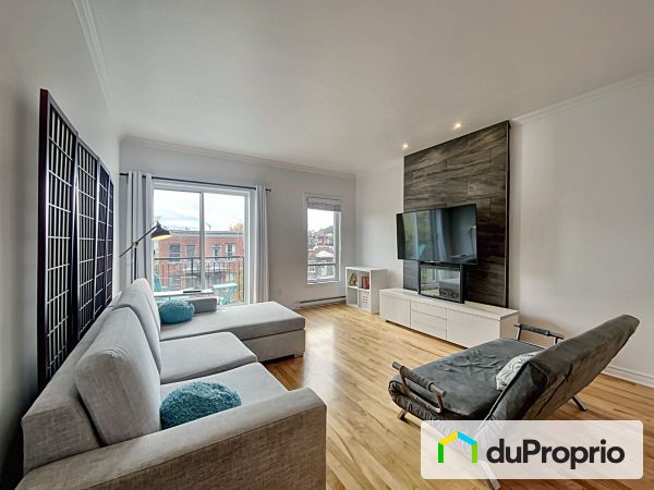 Living Room - 5-2535 avenue de la Salle, Mercier / Hochelaga / Maisonneuve for sale