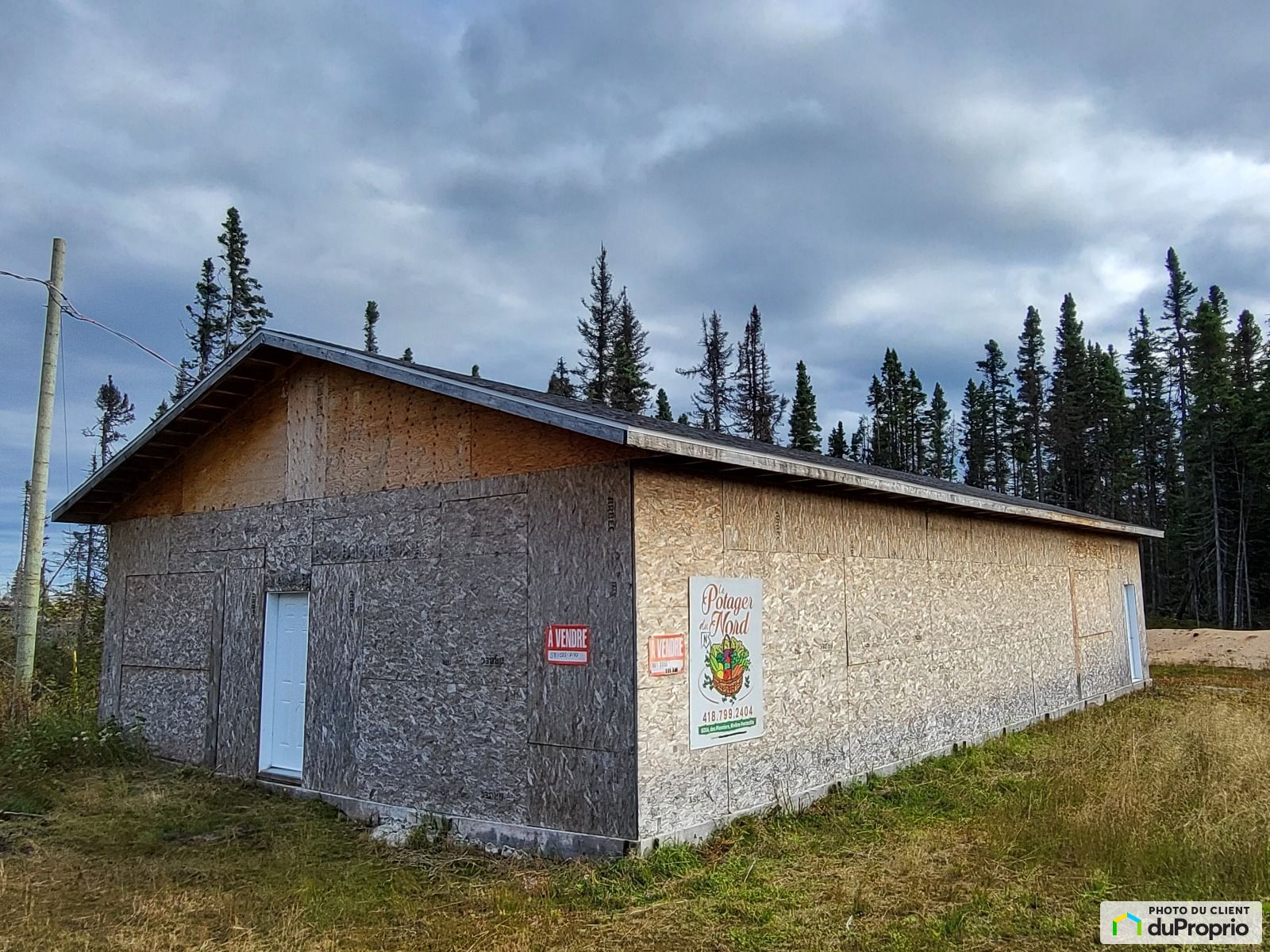 Terre agricole à vendre PortCartier (RivièrePentecôte) 1056082