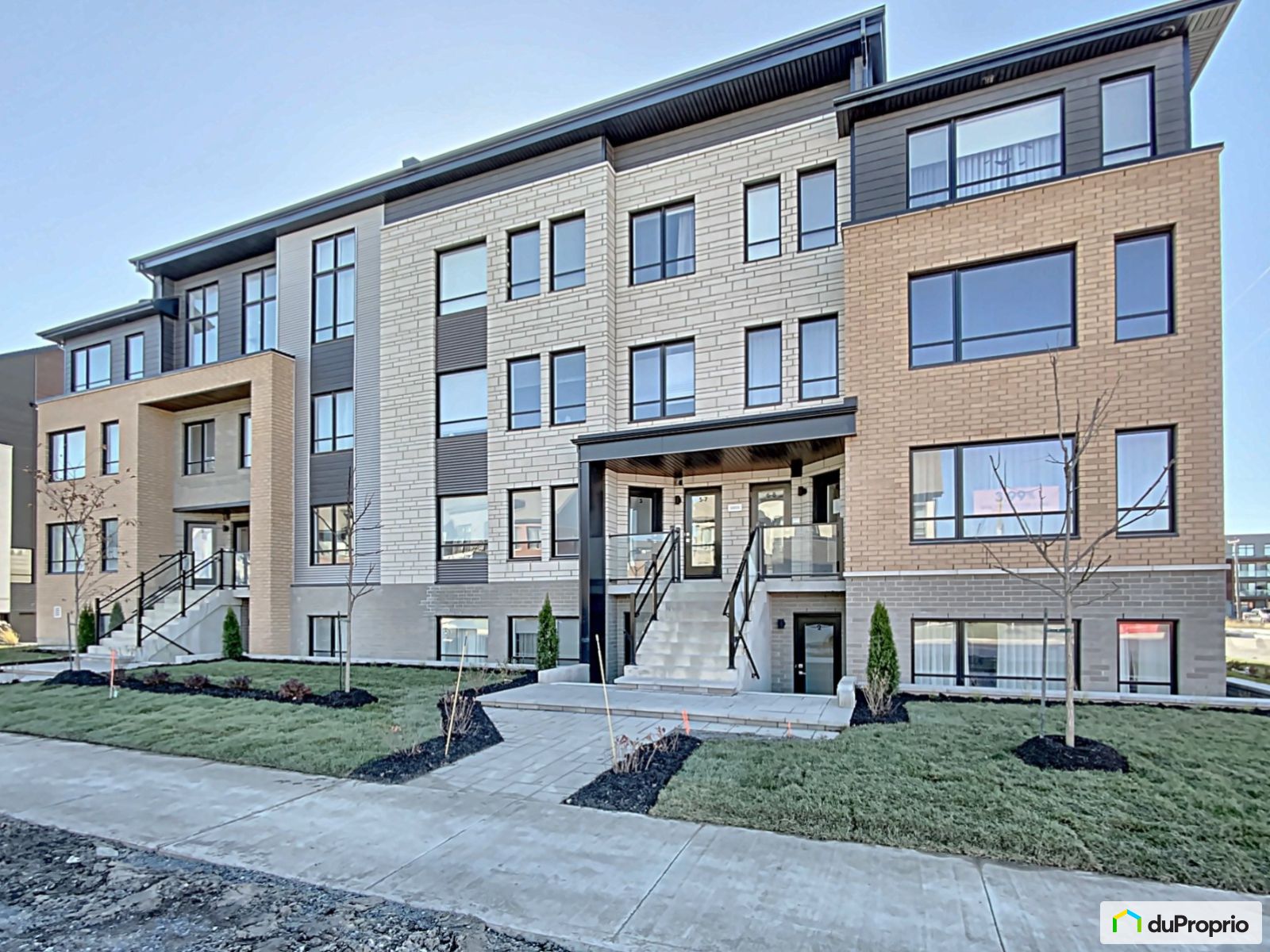 Condo neuf à vendre Brossard 2 chambres 1 salle de bain 1031100