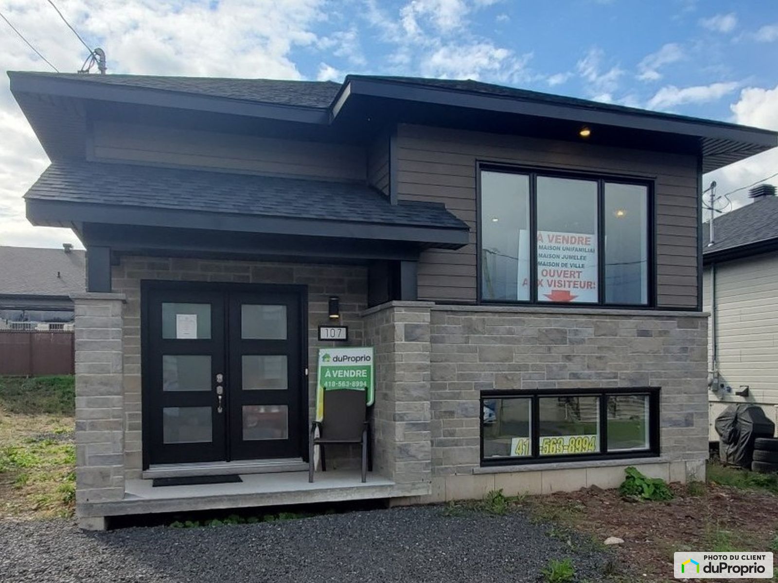 Bungalow neuf à vendre StApollinaire 2 chambres 1 salle de bain 1057841