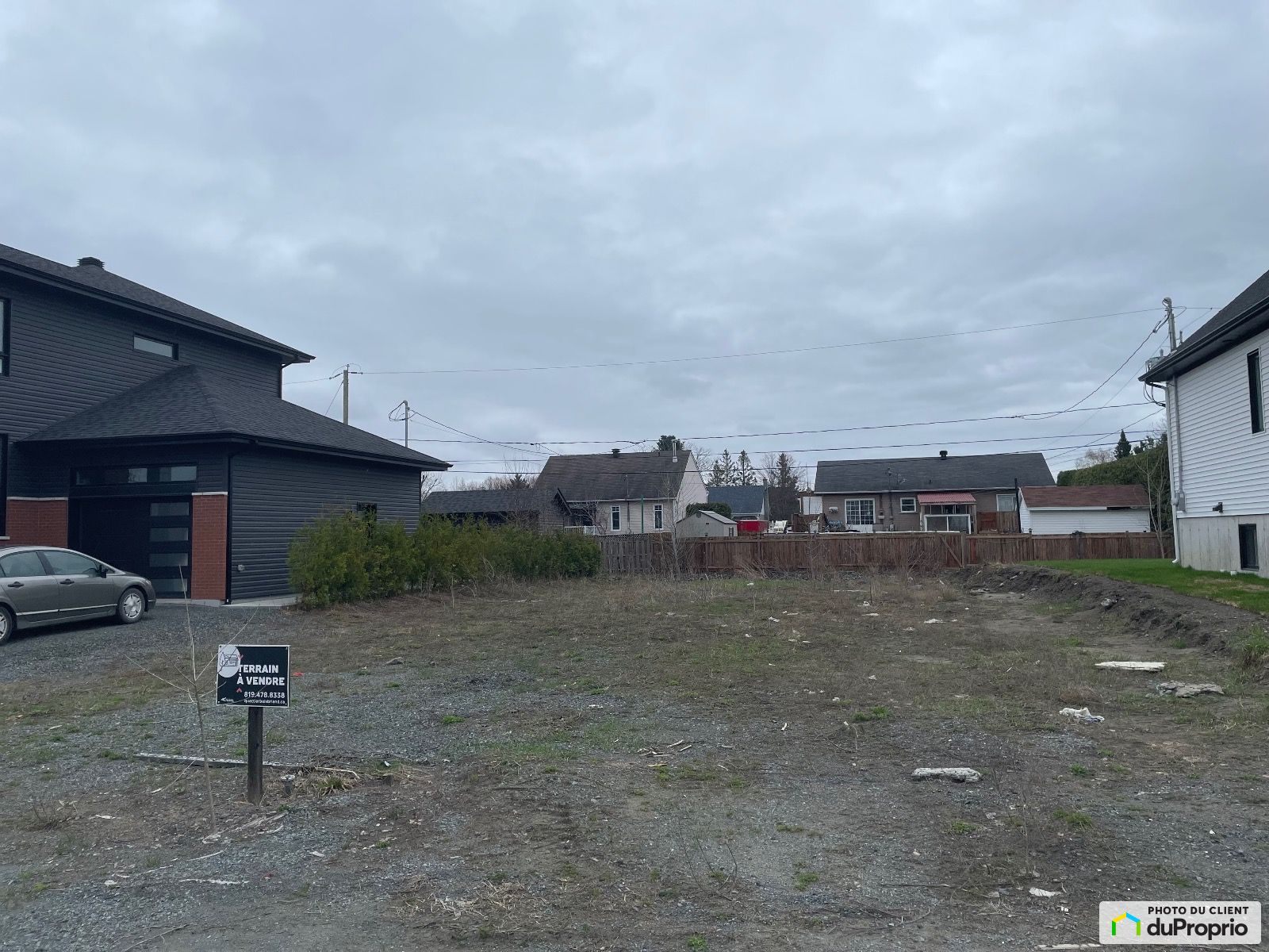 Terrain résidentiel à vendre Drummondville (StNicéphore) 1058193