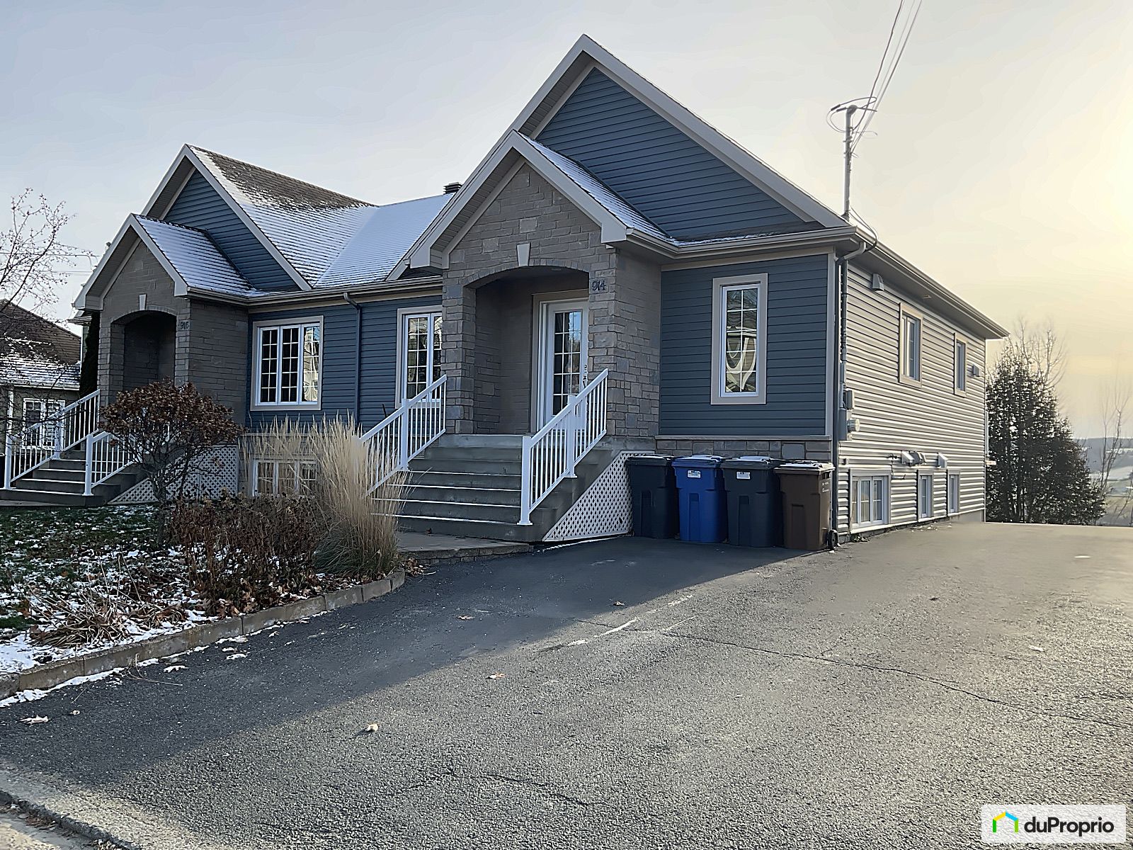 Duplex à vendre StJosephDeBeauce 3 chambres 2 salles de bain 1058532