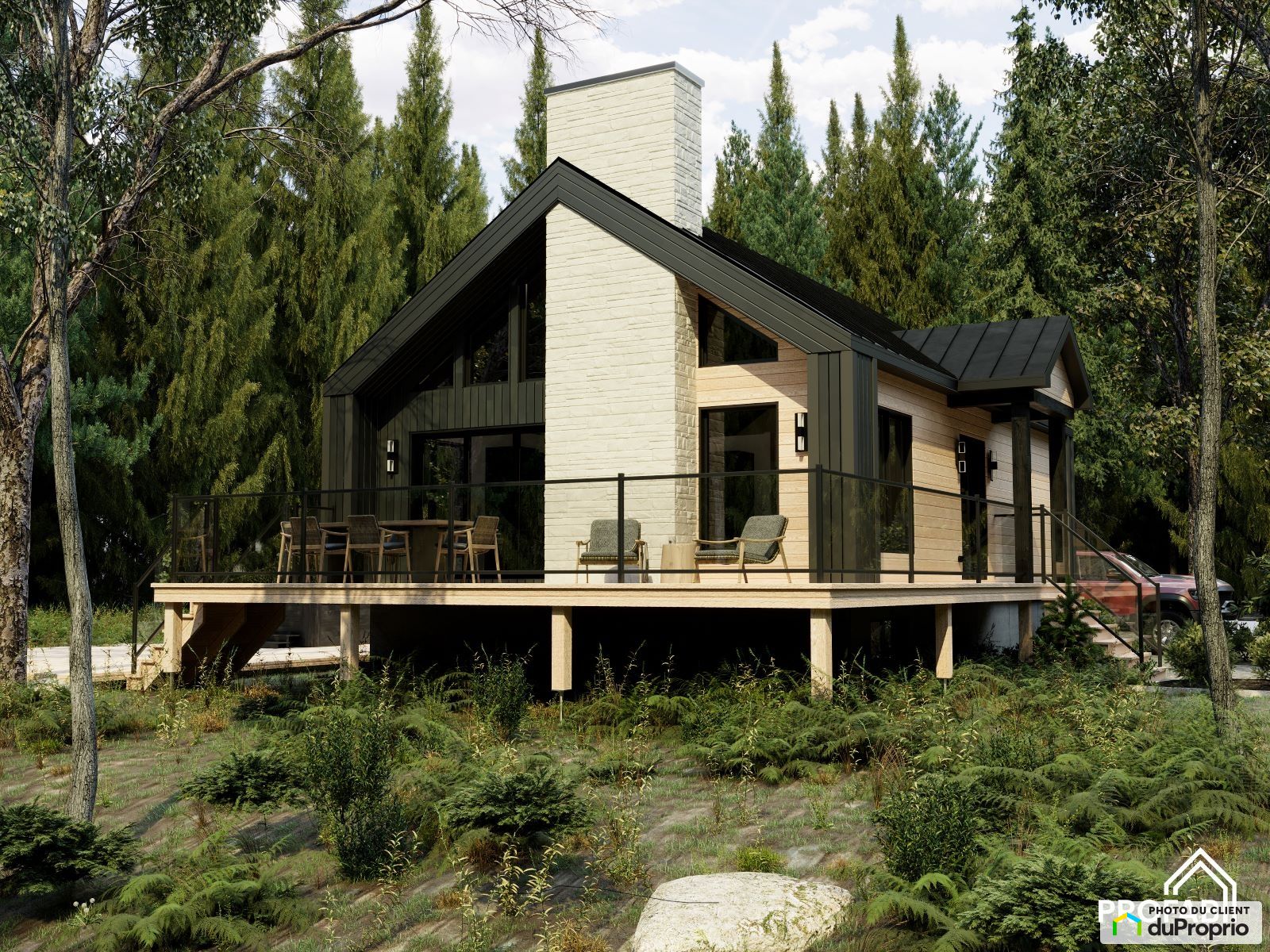 Maison modulaire neuve à vendre StLinLaurentides 1 chambre 1060549