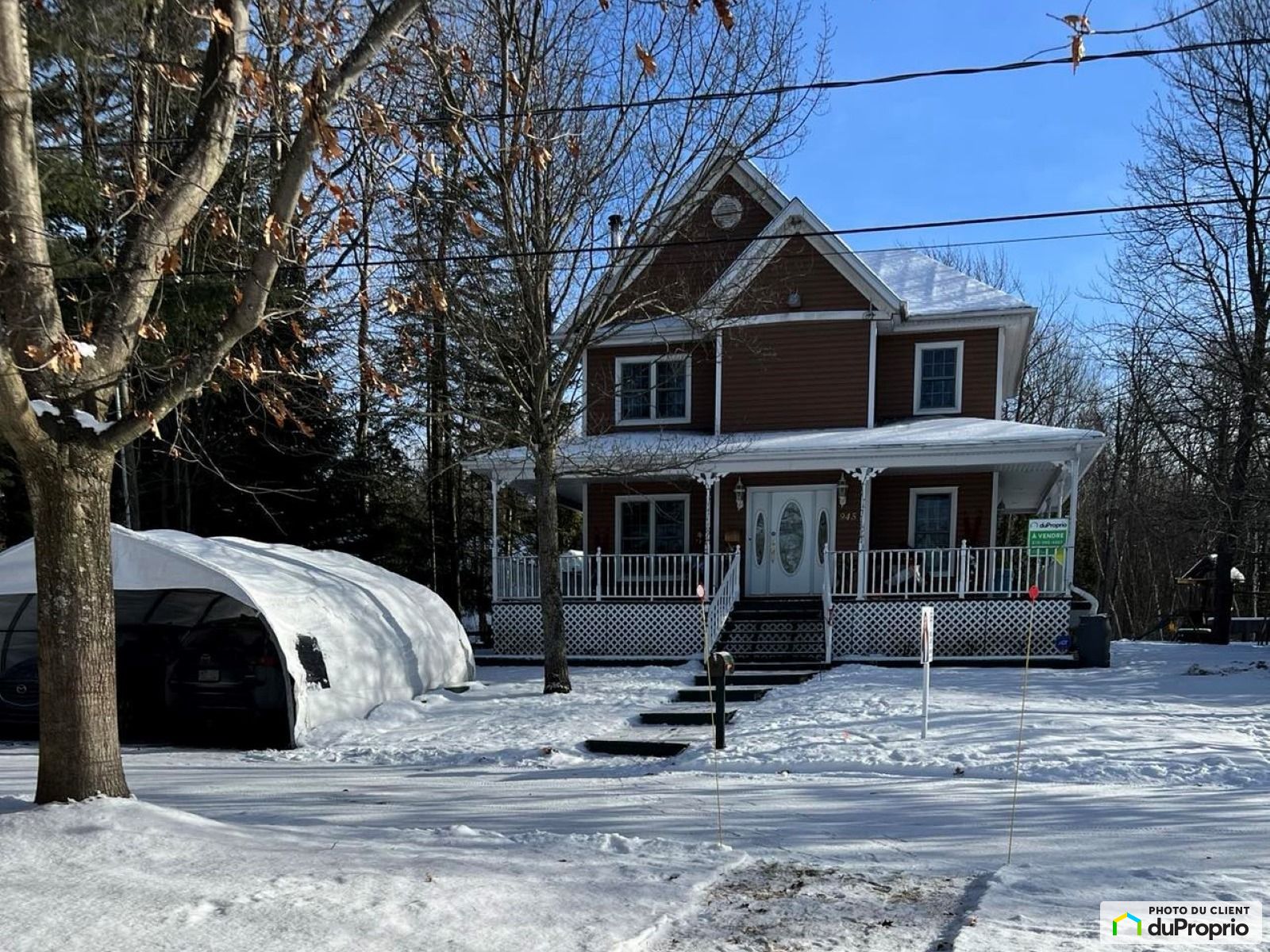 Maison 2 étages à vendre SteMarieDeBlandford 4 chambres 1040173