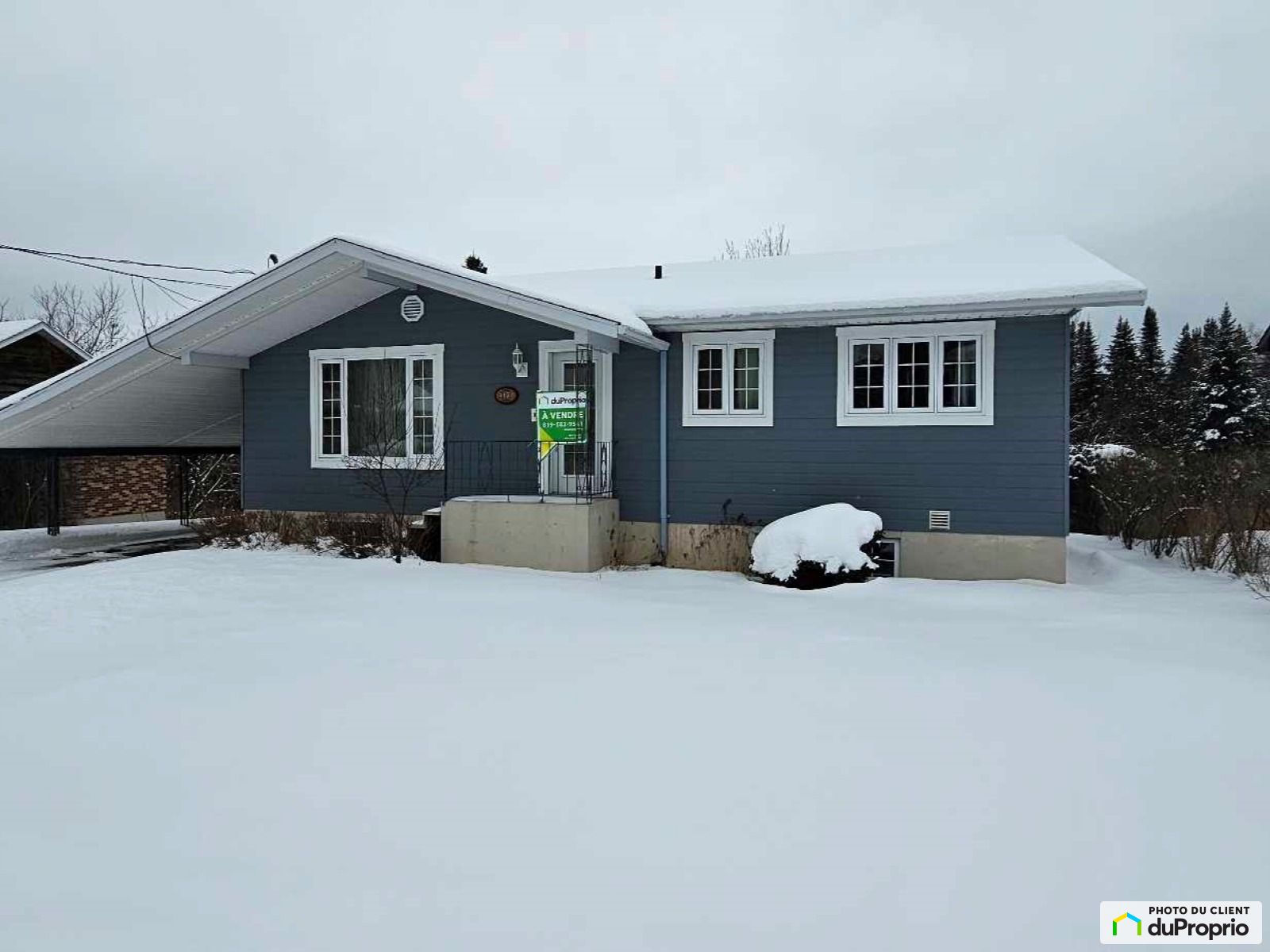 Bungalow à vendre LacMégantic 3 chambres 2 salles de bain 1053216