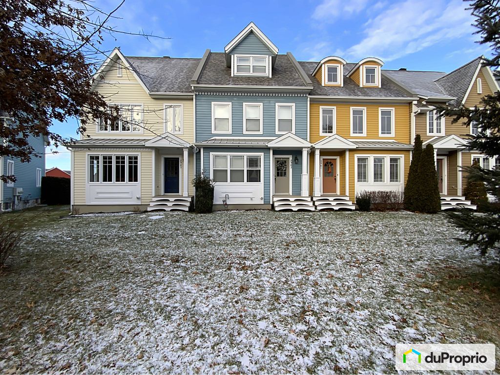 Maisons à vendre, Chambly