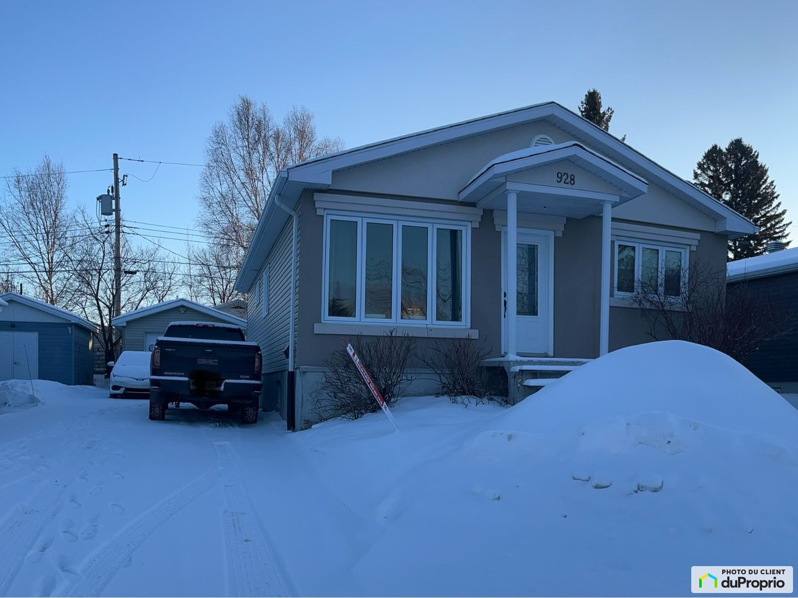 Bungalow à vendre RouynNoranda 3 chambres 2 salles de bain 1062125