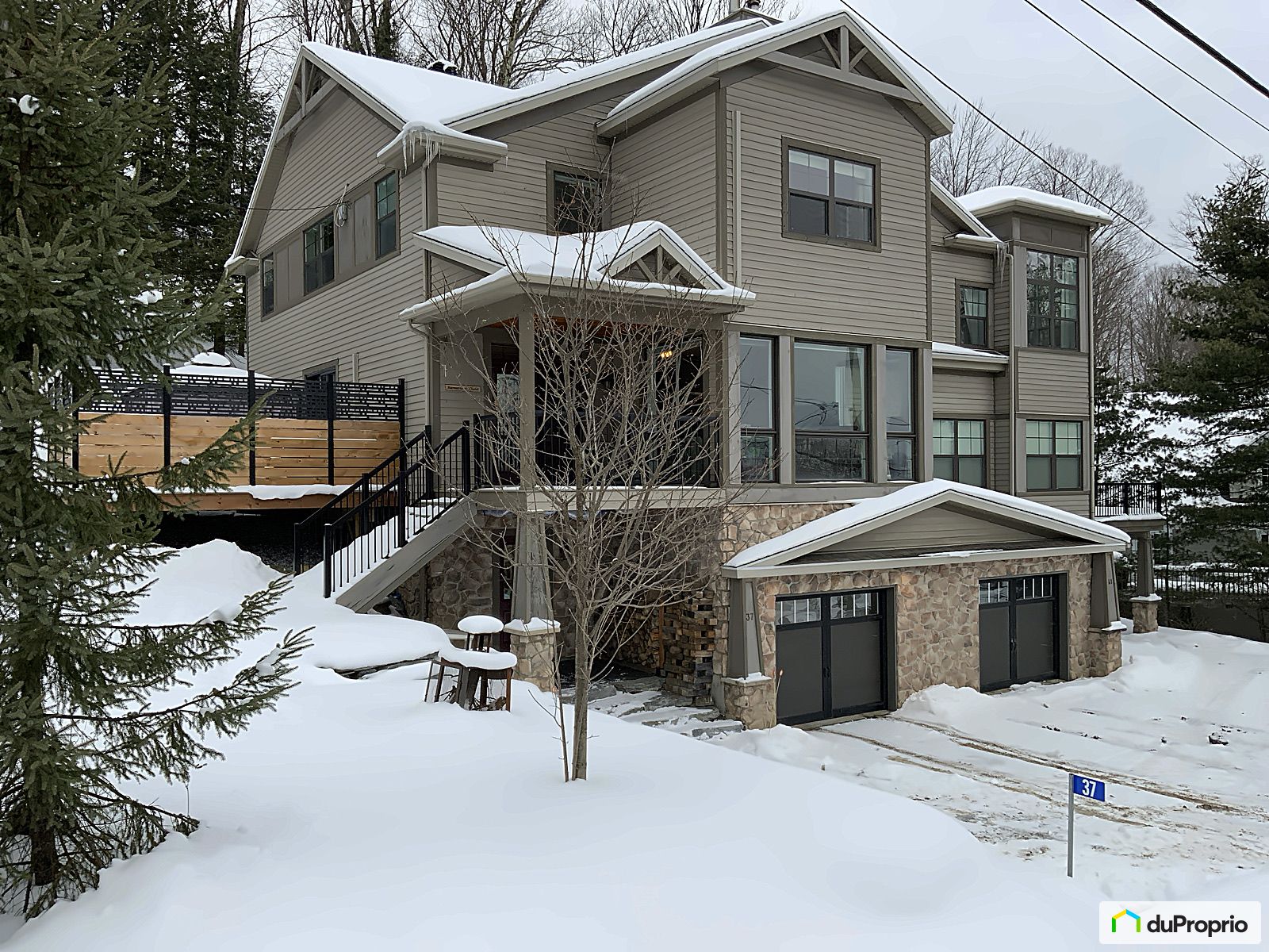 Jumelé à vendre Potton (Mansonville) 4 chambres 3 salles de bain 1062388