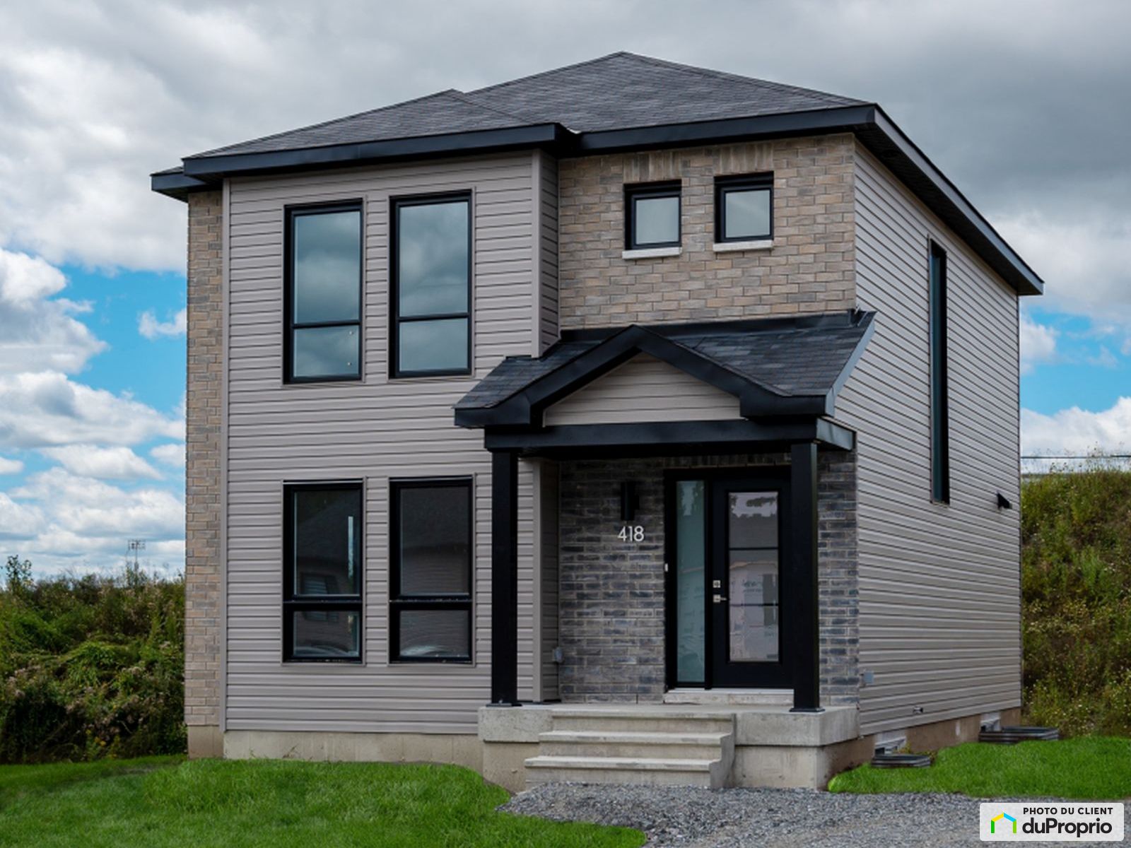 Maison 2 étages neuve à vendre L'AngeGardienOutaouais 3 chambres 1062517