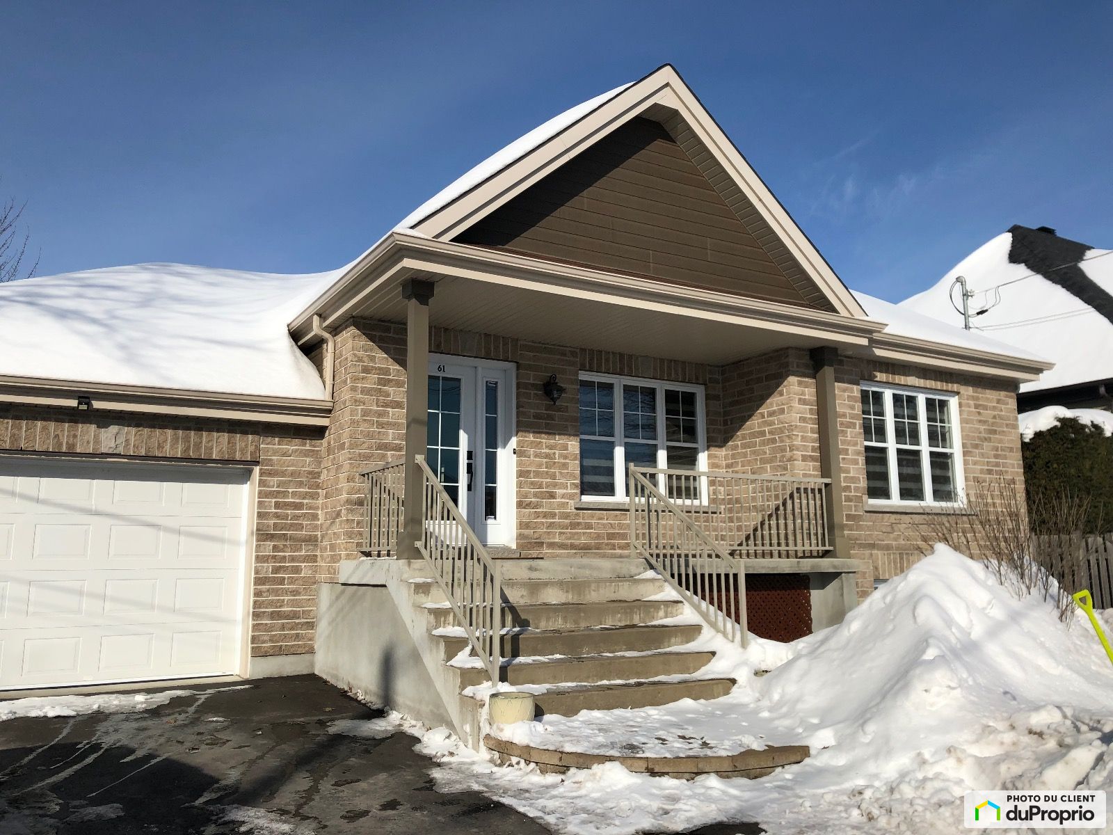 Bungalow à vendre Lavaltrie 3 chambres 2 salles de bain 1062531