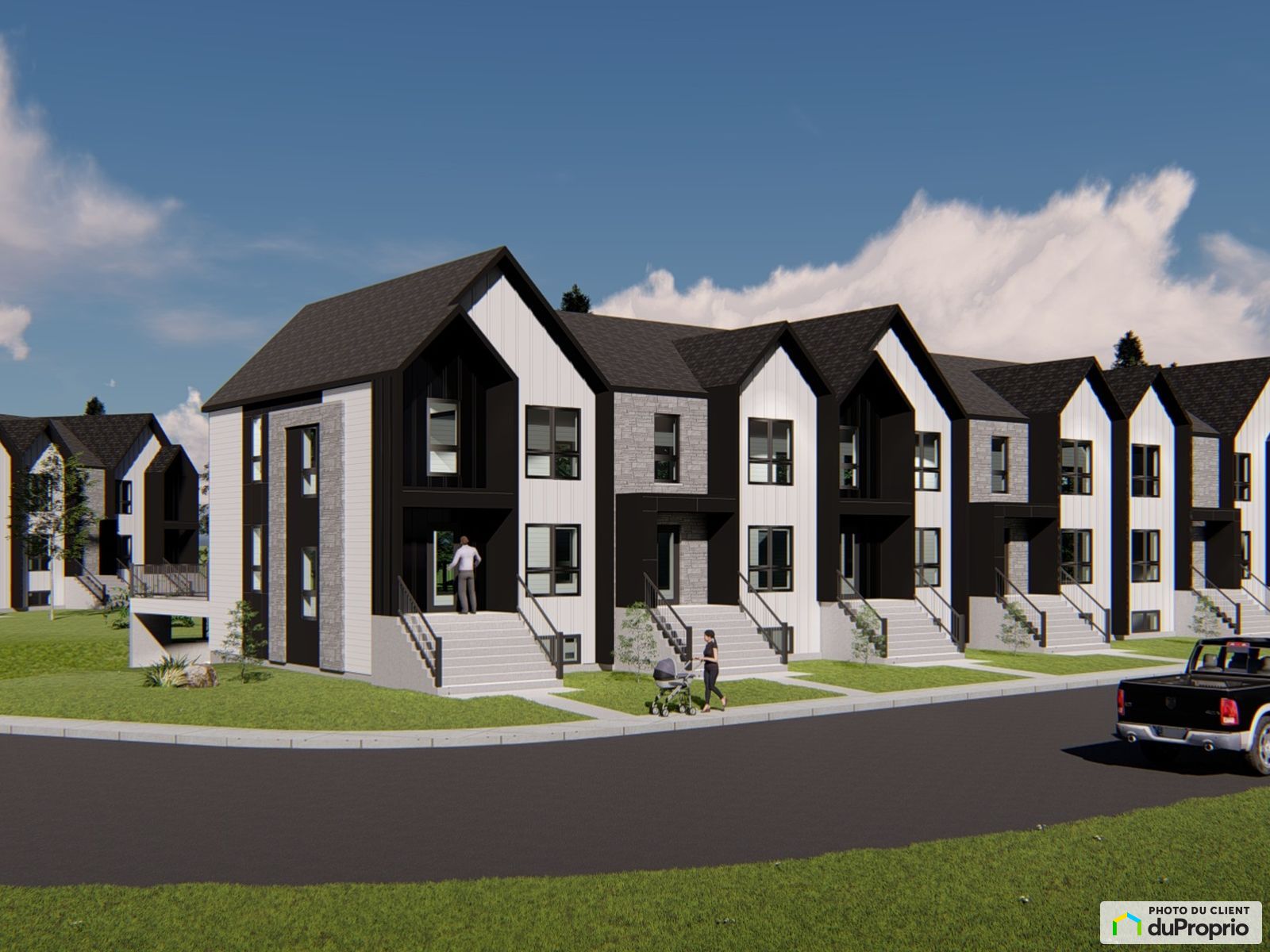 Maison en rangée / de ville neuve à vendre Lévis 3 chambres 1032197