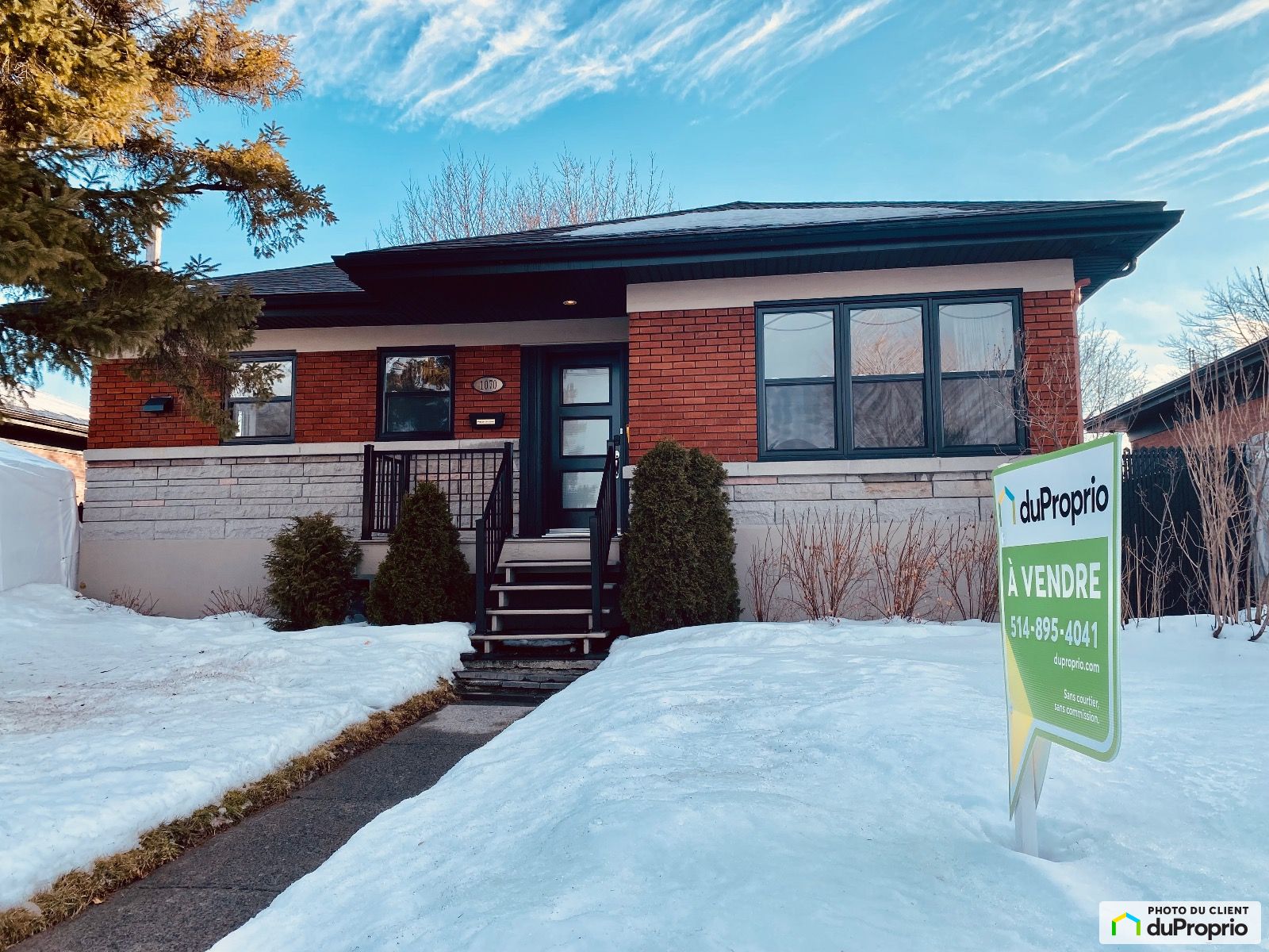 Bungalow à vendre PointeAuxTrembles / MontréalEst 2 chambres 1049922