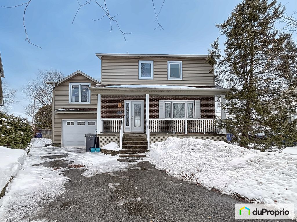 Maison 2 étages à vendre Fabreville 5 chambres 2 salles de bain 1065799