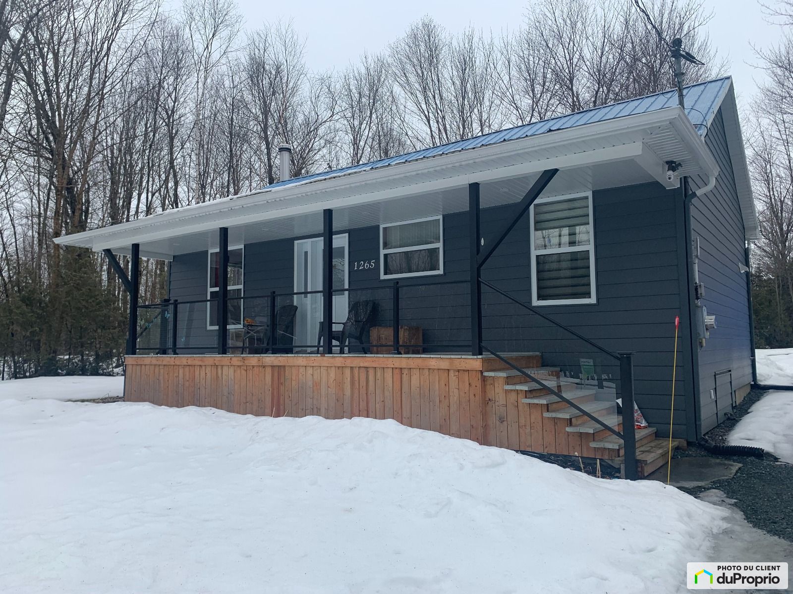 Chalet à vendre Beaulac Garthby 3 chambres 1 salle de bain 1064516