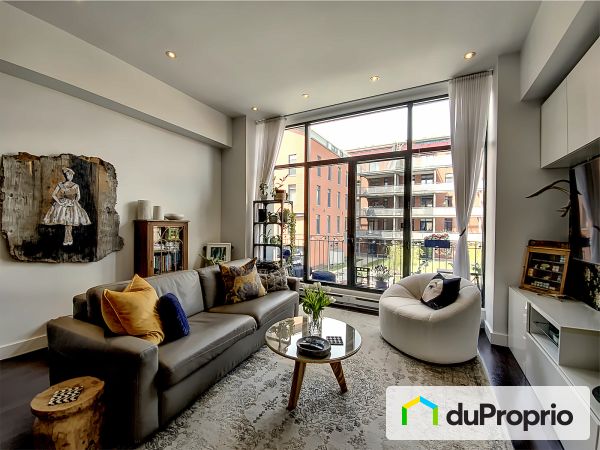 Living Room - 204-1649 rue Saint-Patrick, Le Sud-Ouest for sale