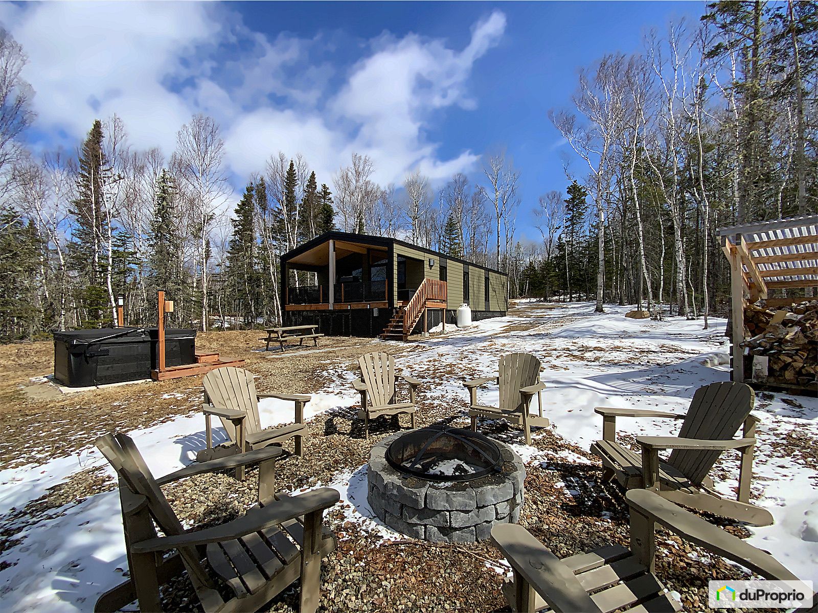 Chalet à vendre BaieStPaul 2 chambres 1 salle de bain 1072568