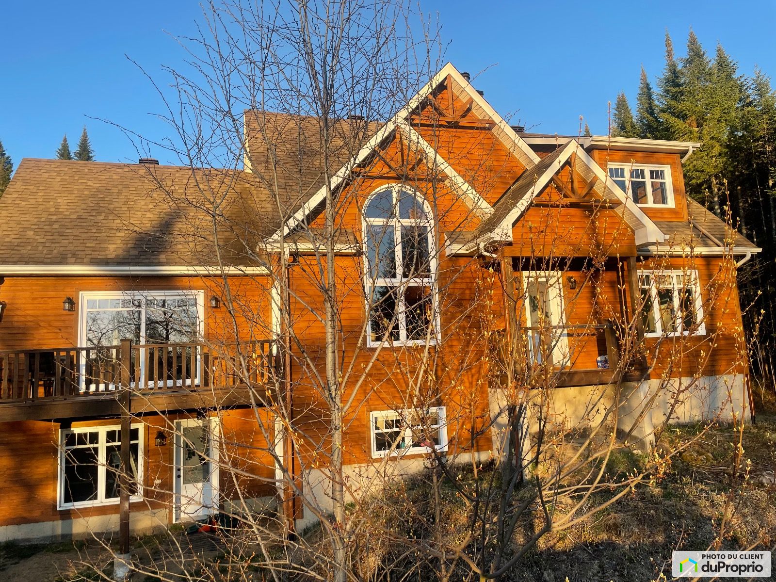 Maison à un étage et demi à vendre StGabrielDeValcartier 1071123