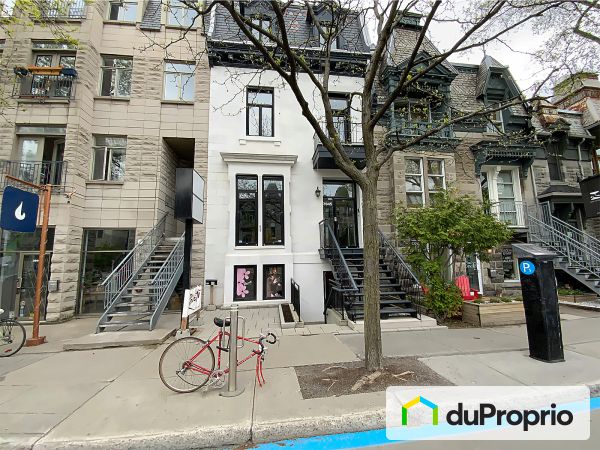 3943, rue Saint-Denis, Le Plateau-Mont-Royal à vendre