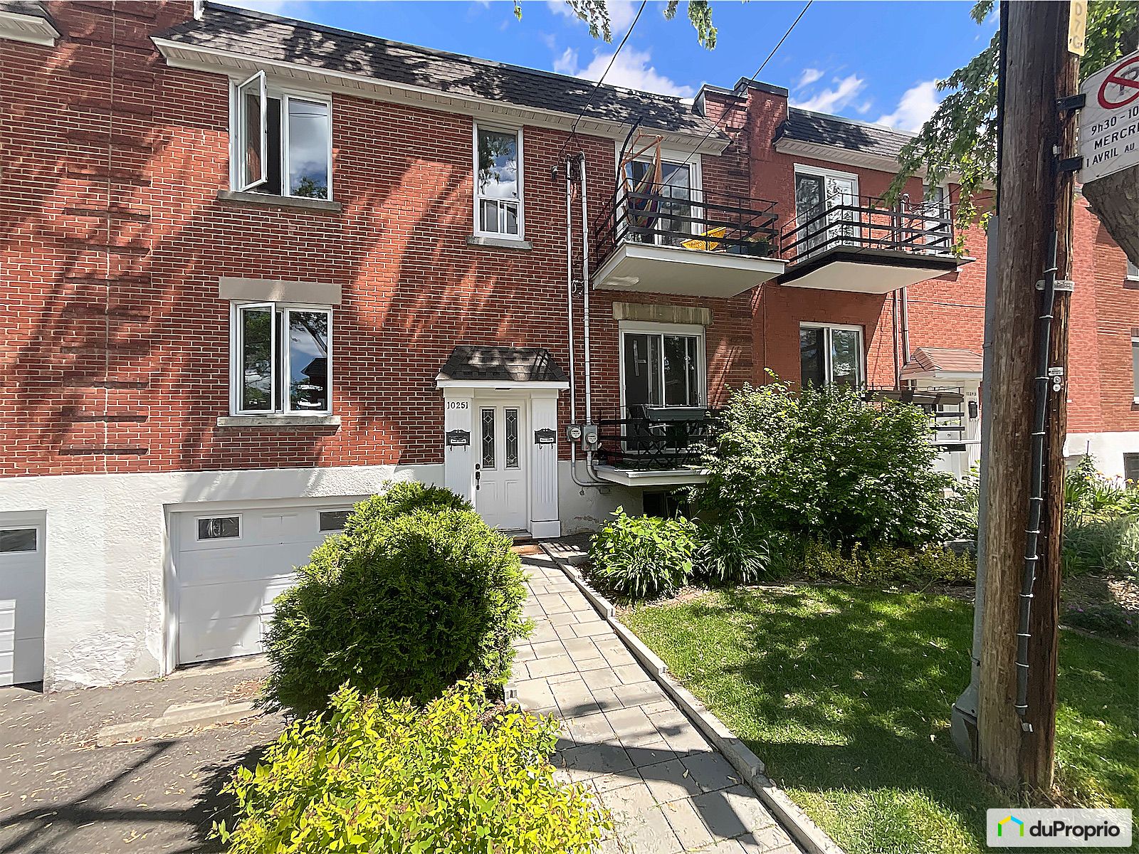 Duplex à vendre Ahuntsic / Cartierville 7 chambres 1075470