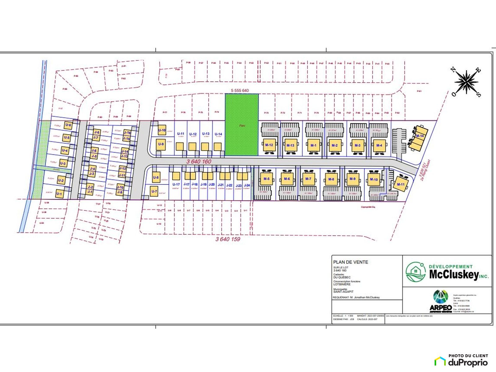Terrain résidentiel à vendre StAgapit 1075656