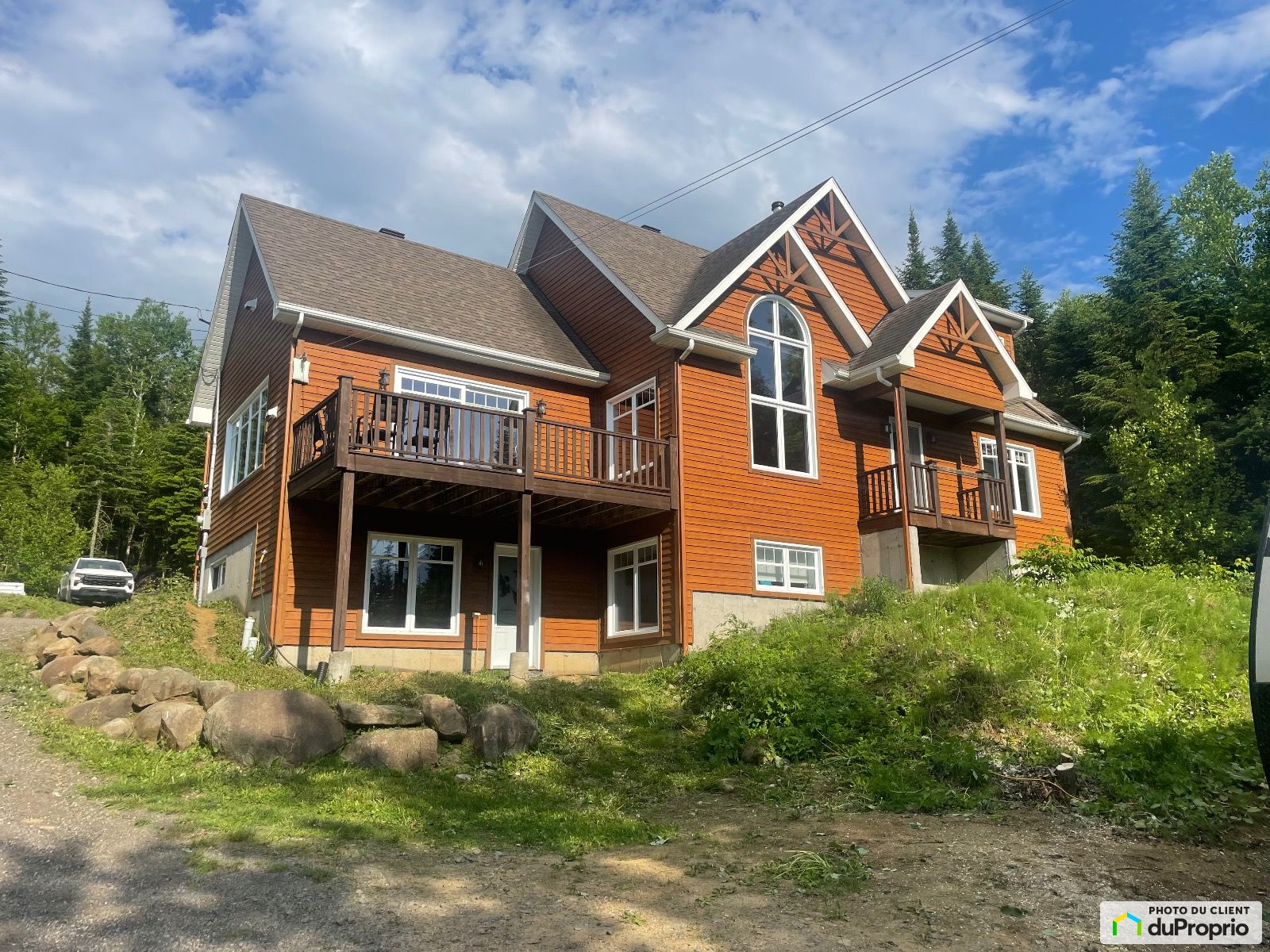 Maison à un étage et demi à vendre StGabrielDeValcartier 1071123