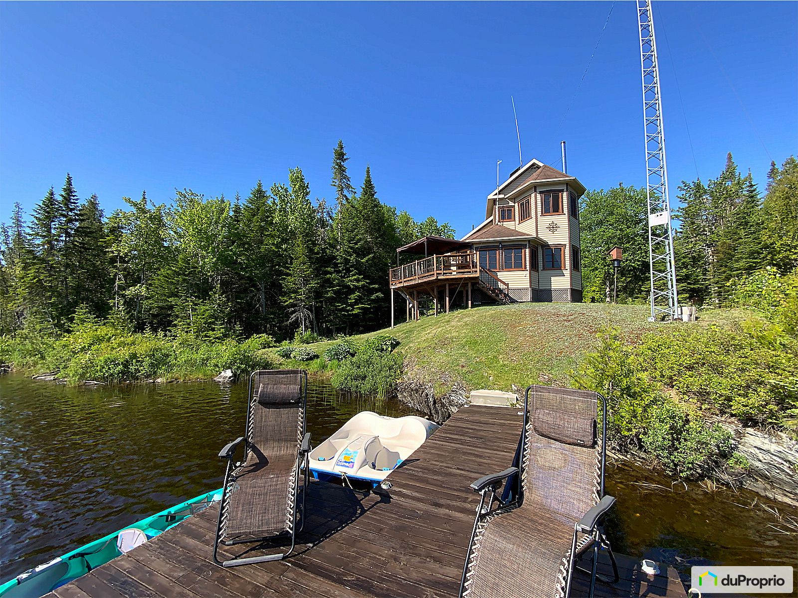 Chalet à vendre Ste-Apolline-De-Patton 3 chambres 1 salle de bain #1076409