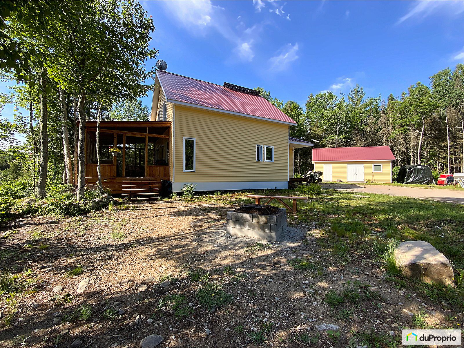 Chalet à vendre L'AnseStJean 2 chambres 1 salle de bain 1078254